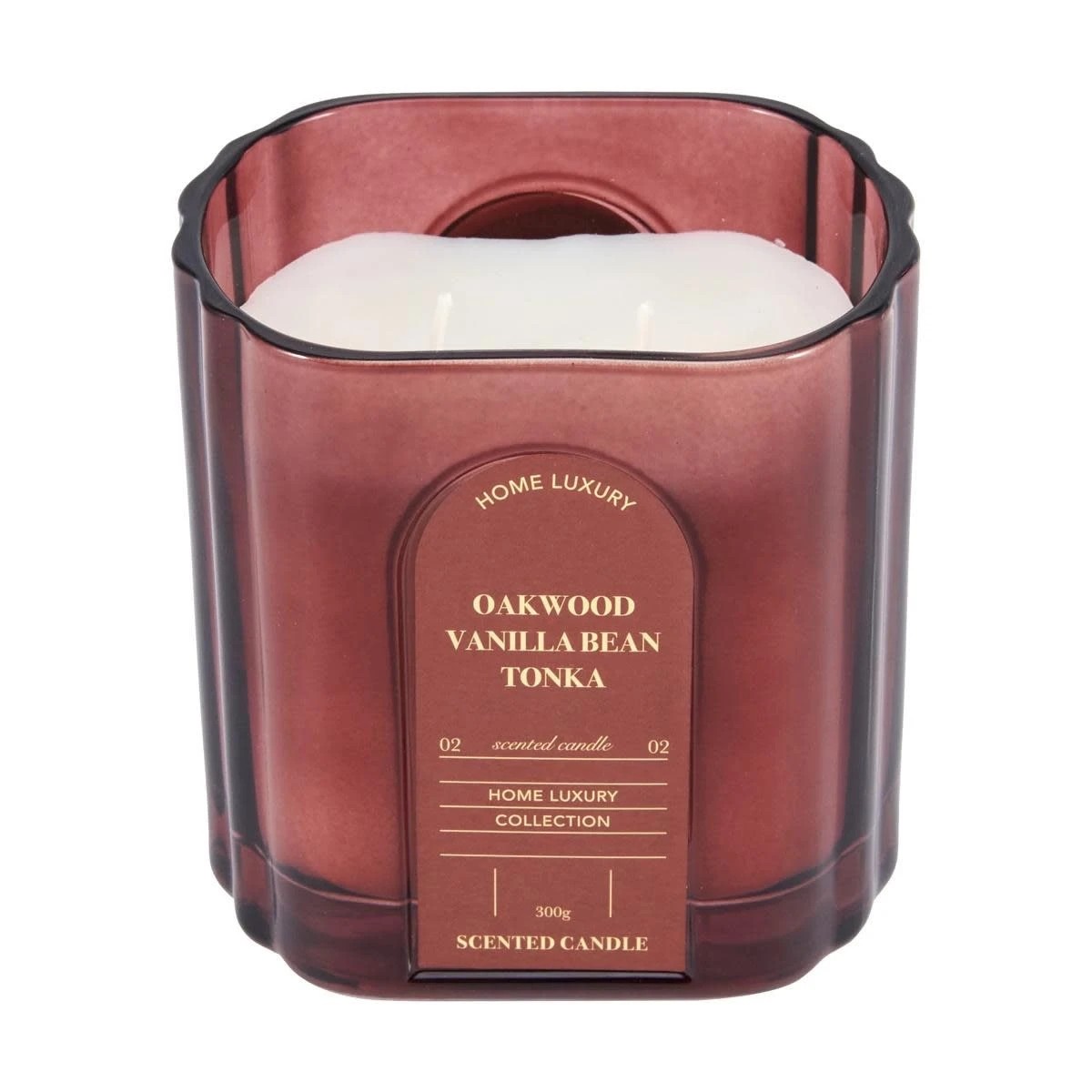 2 Oakwood Home Retreat Glass Candle, 2 of 4