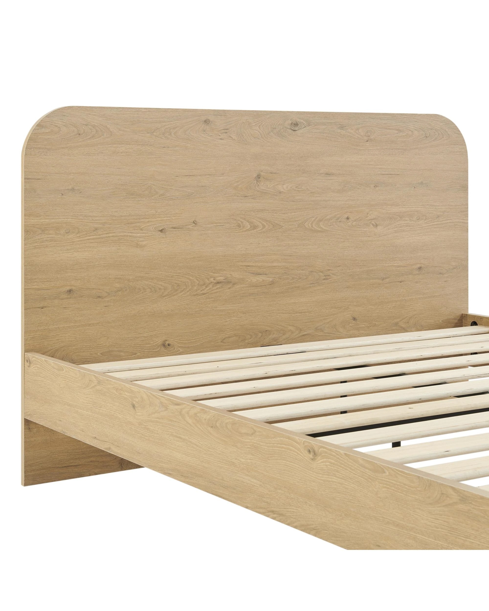 6 Kodu Bed Frame Queen Rounded - Natural, 6 of 8