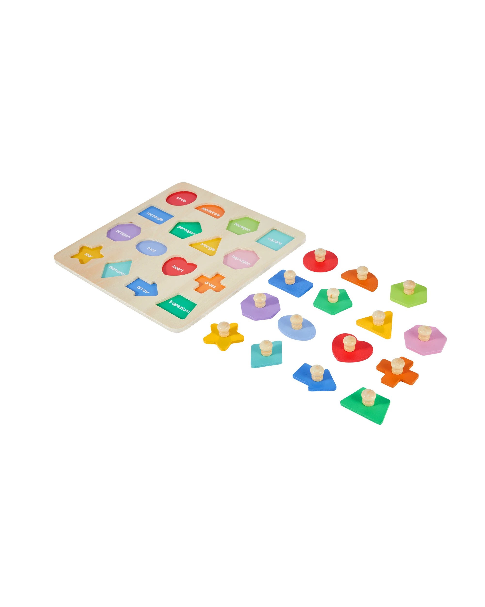 2 Wooden Shape Puzzle, 2 of 5