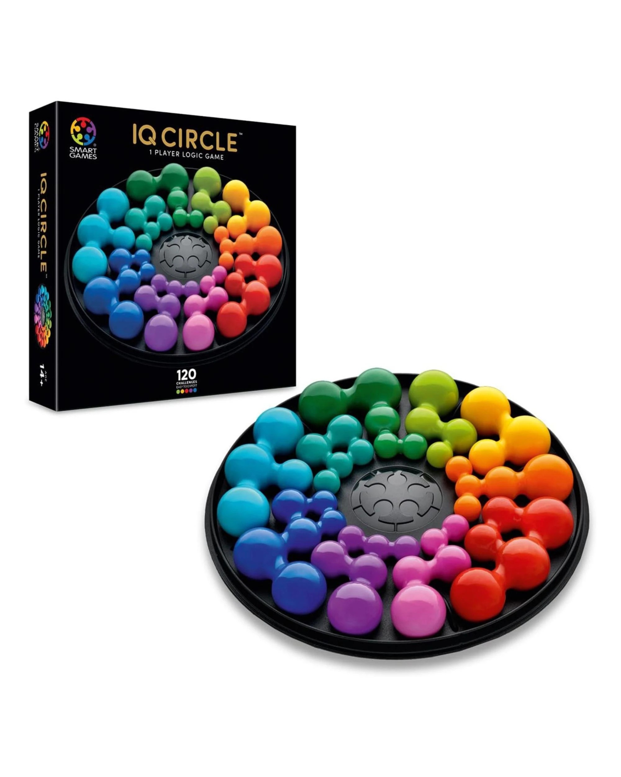 2 Smart Games IQ Deluxe Circle Puzzle Game, 2 of 3