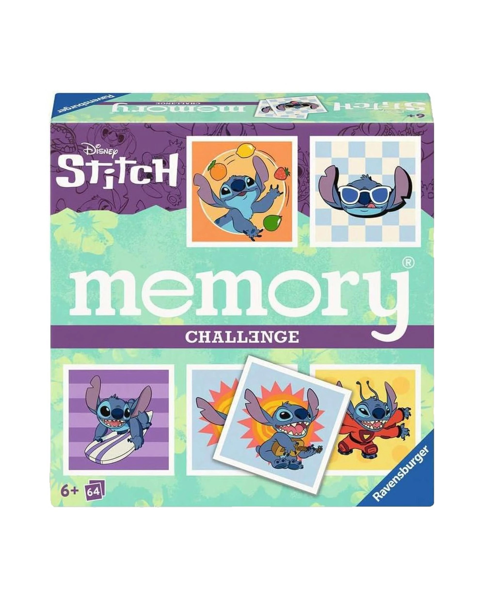 1 Ravensburger Disney Stitch Memory Challenge Game, 1 of 1