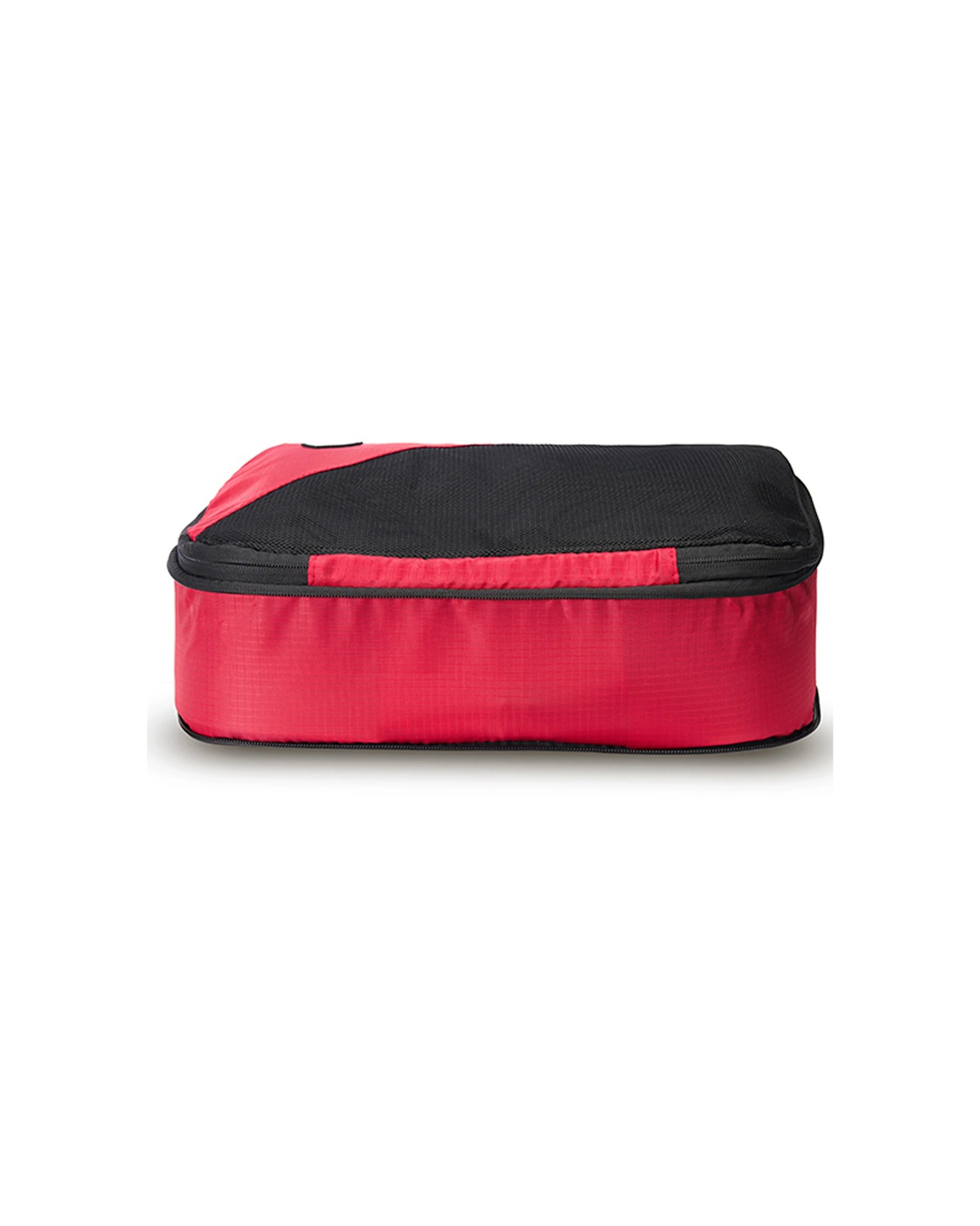 2 Tosca 2pc Compression Cube Men Travel Luggage Medium Organisers - Red, 2 of 5