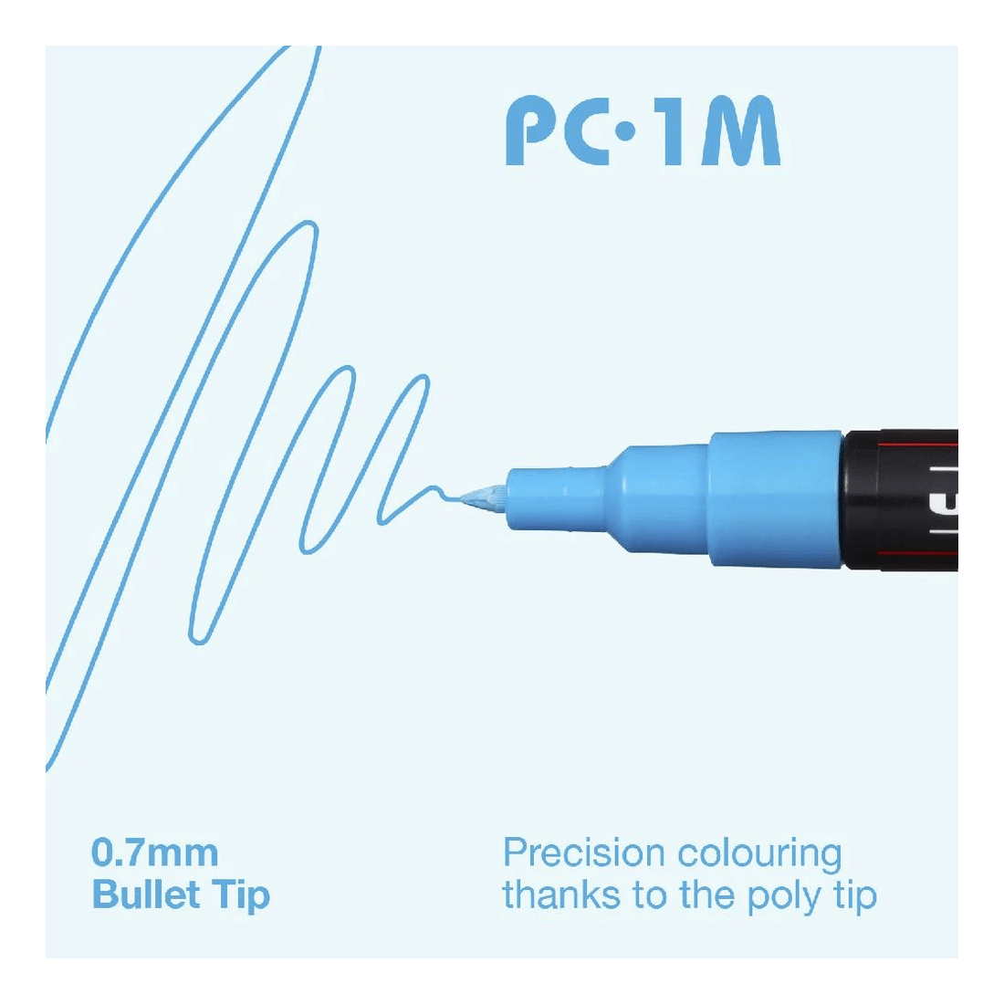 5 POSCA PC 1M Paint Bullet Marker Gold, 5 of 6