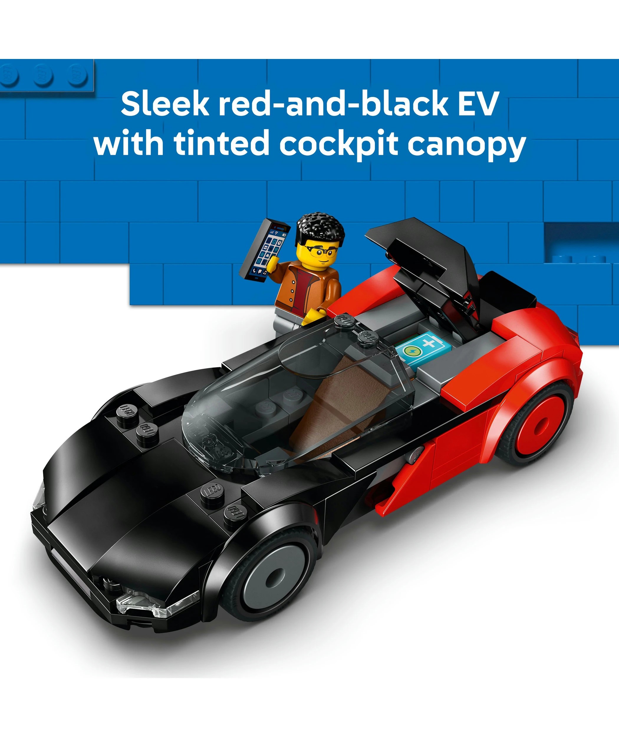 4 LEGO City EV Supercar 60486, 4 of 10