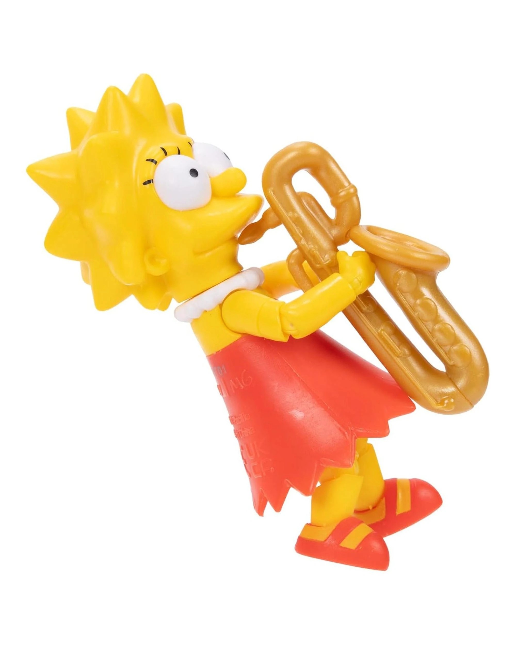 6 The Simpsons Lisa Simpson Wave 2.5 Inch Scaled Figure, 6 of 9