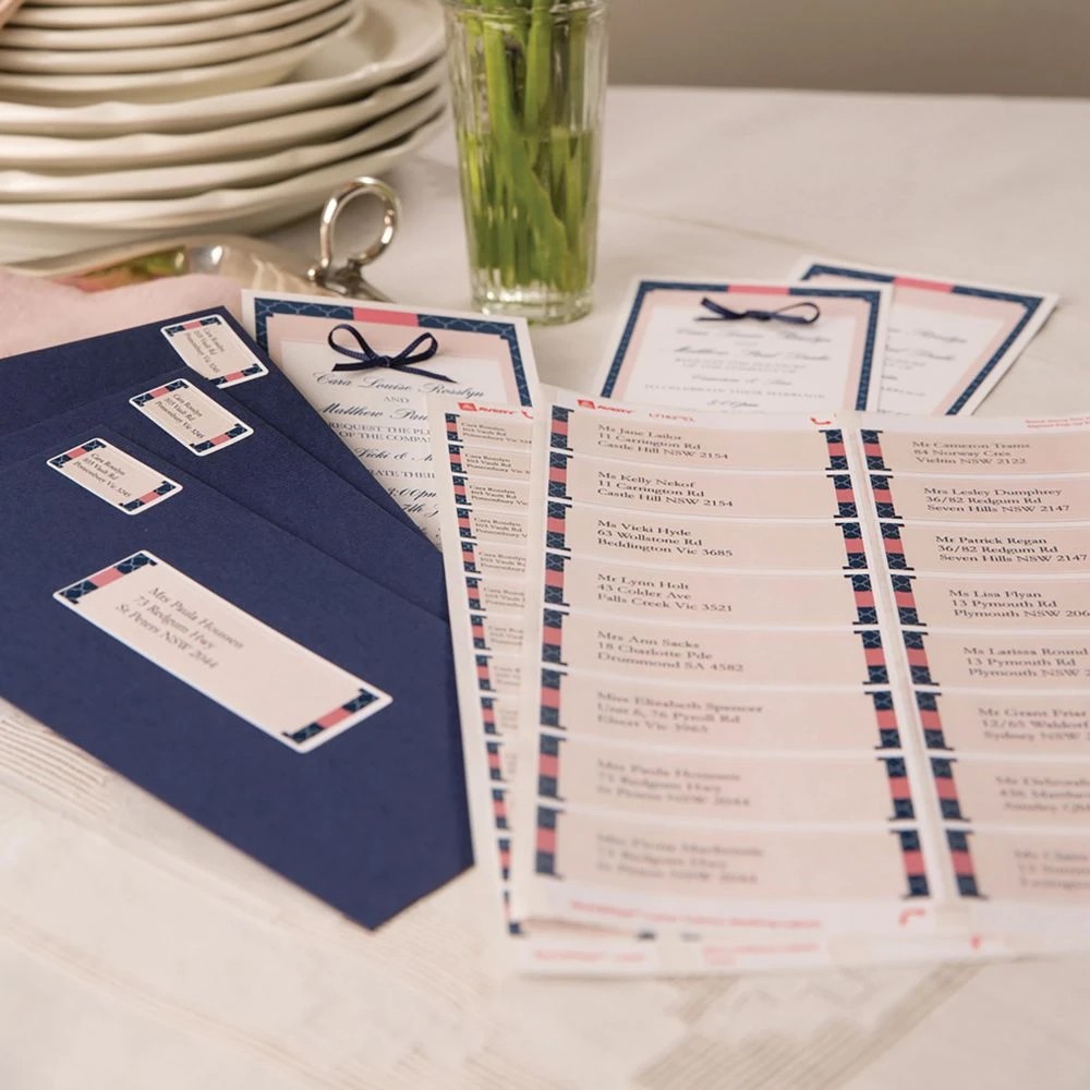 4 Avery Matte White Address Labels Kit 258 Pack, 4 of 7