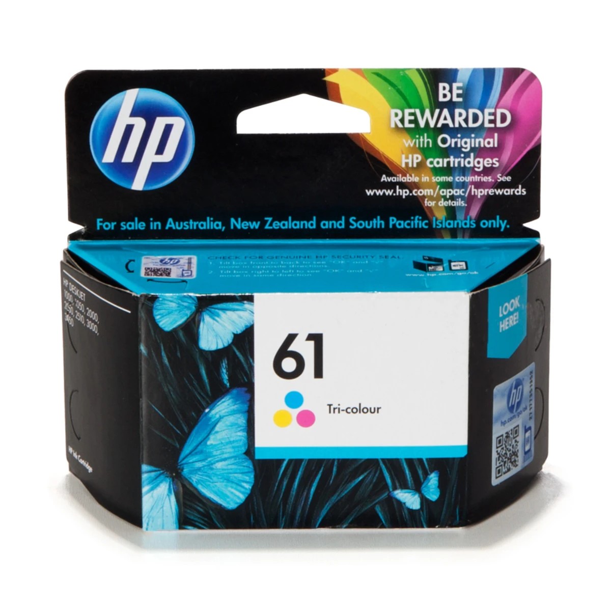 1 HP 61 Ink Catridge - Tri Colour