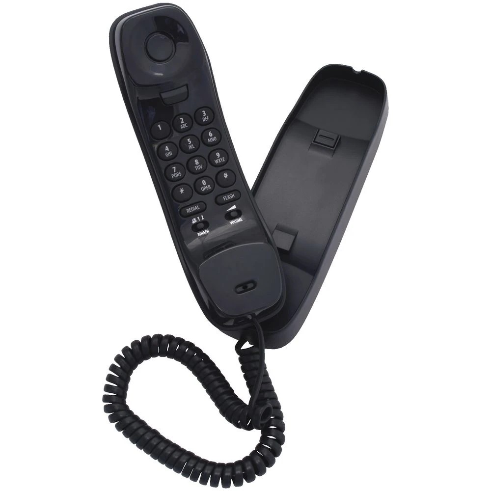 2 Uniden Slimline Corded Phone FP1100BLK, 2 of 2
