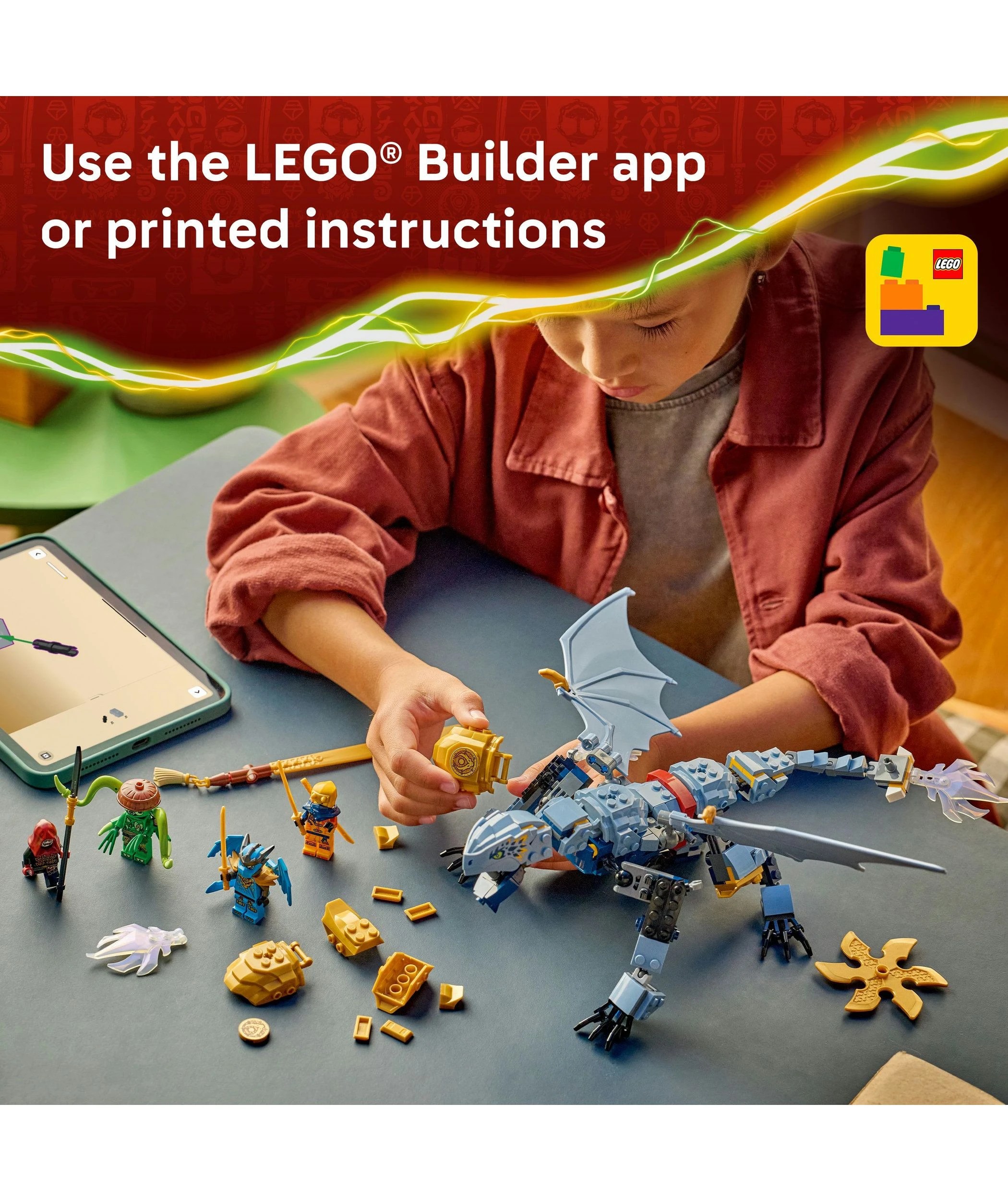 7 LEGO NINJAGO Ninja Dragon Riyu's Battle 71855, 7 of 10