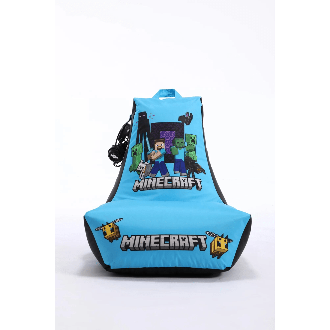 2 Minecraft High Back Bean Bag Cover - Blue, 2 of 10