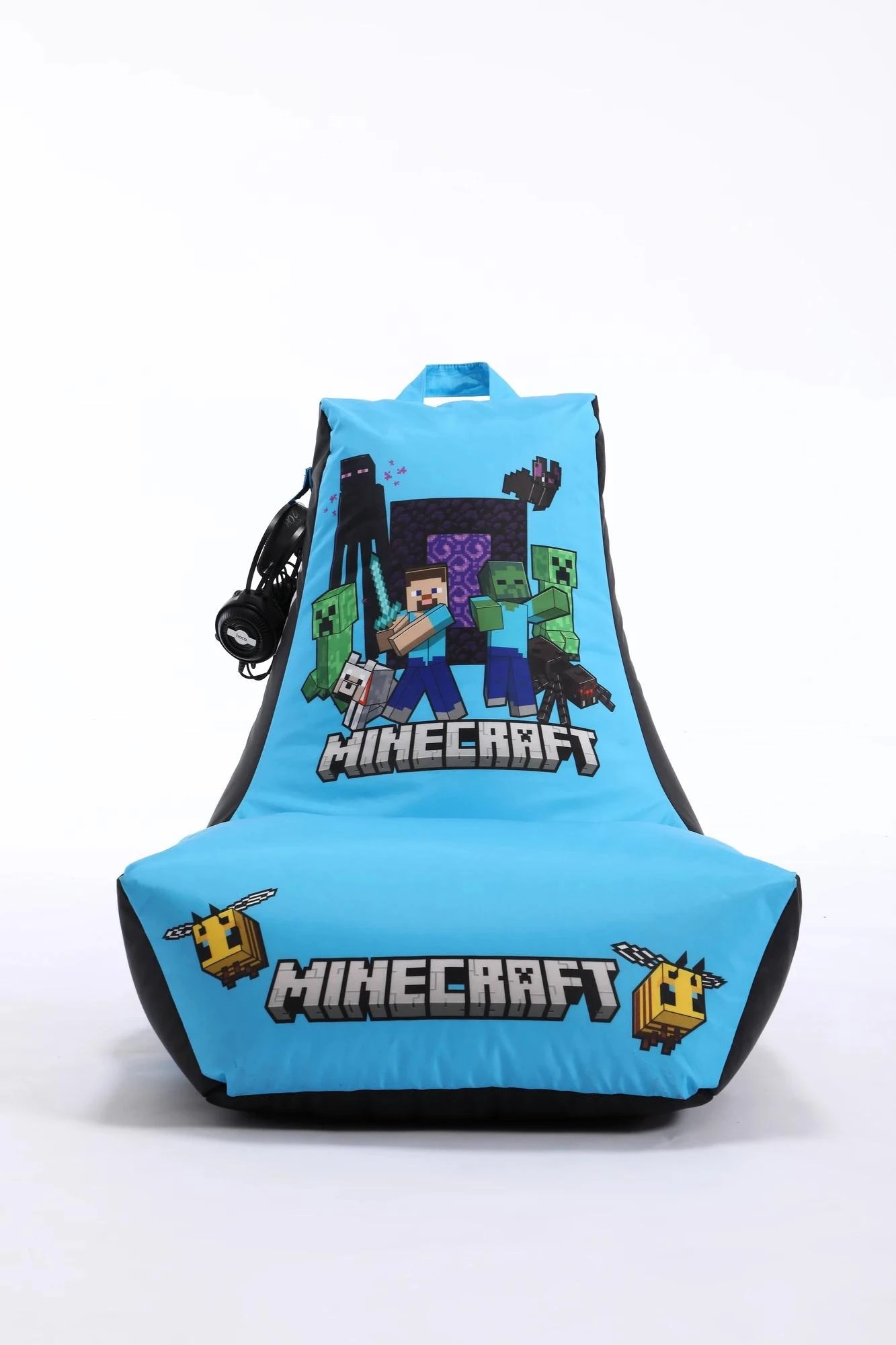 2 Minecraft High Back Bean Bag Cover - Blue, 2 of 10