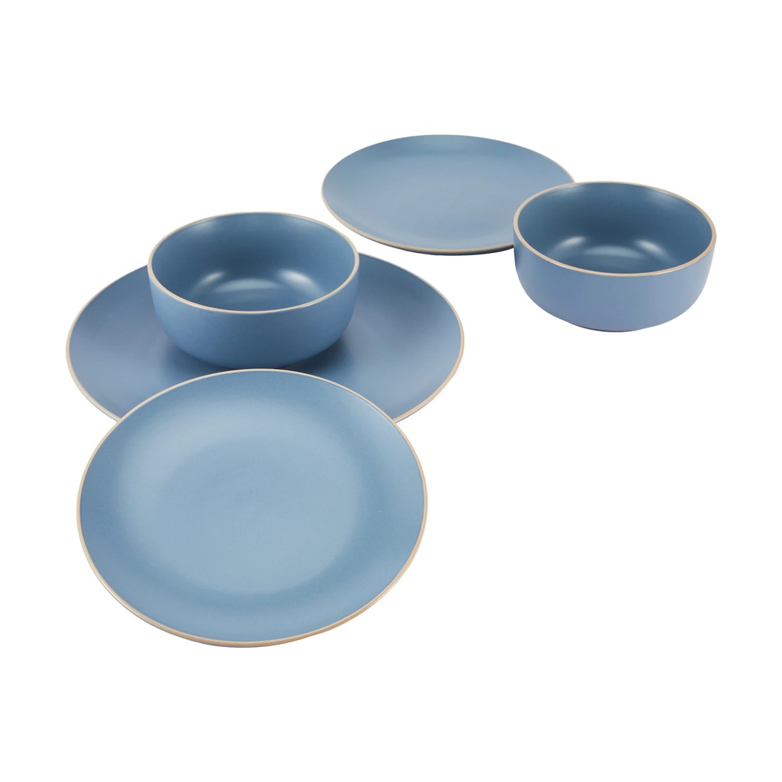 3 Blue 12 Piece Dinner Set, 3 of 7