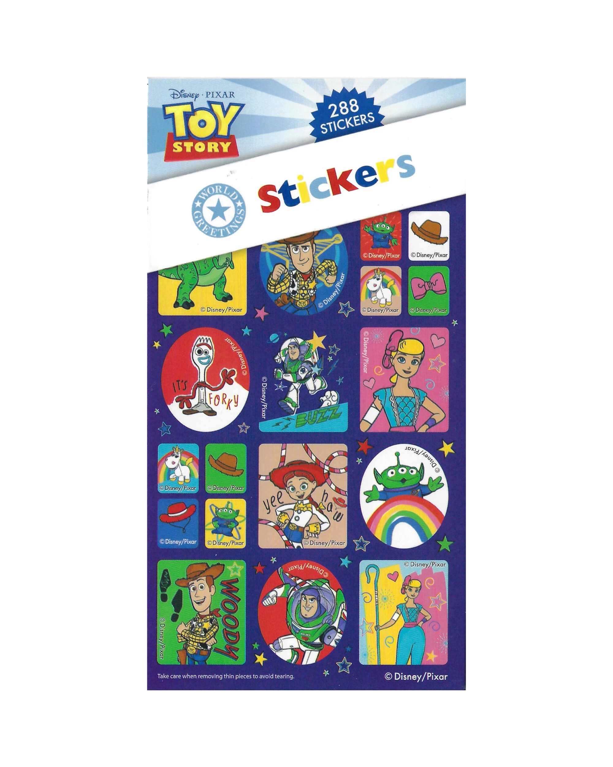 1 Artwrap Toy Story Stickers 12 Sheets, 1 of 1