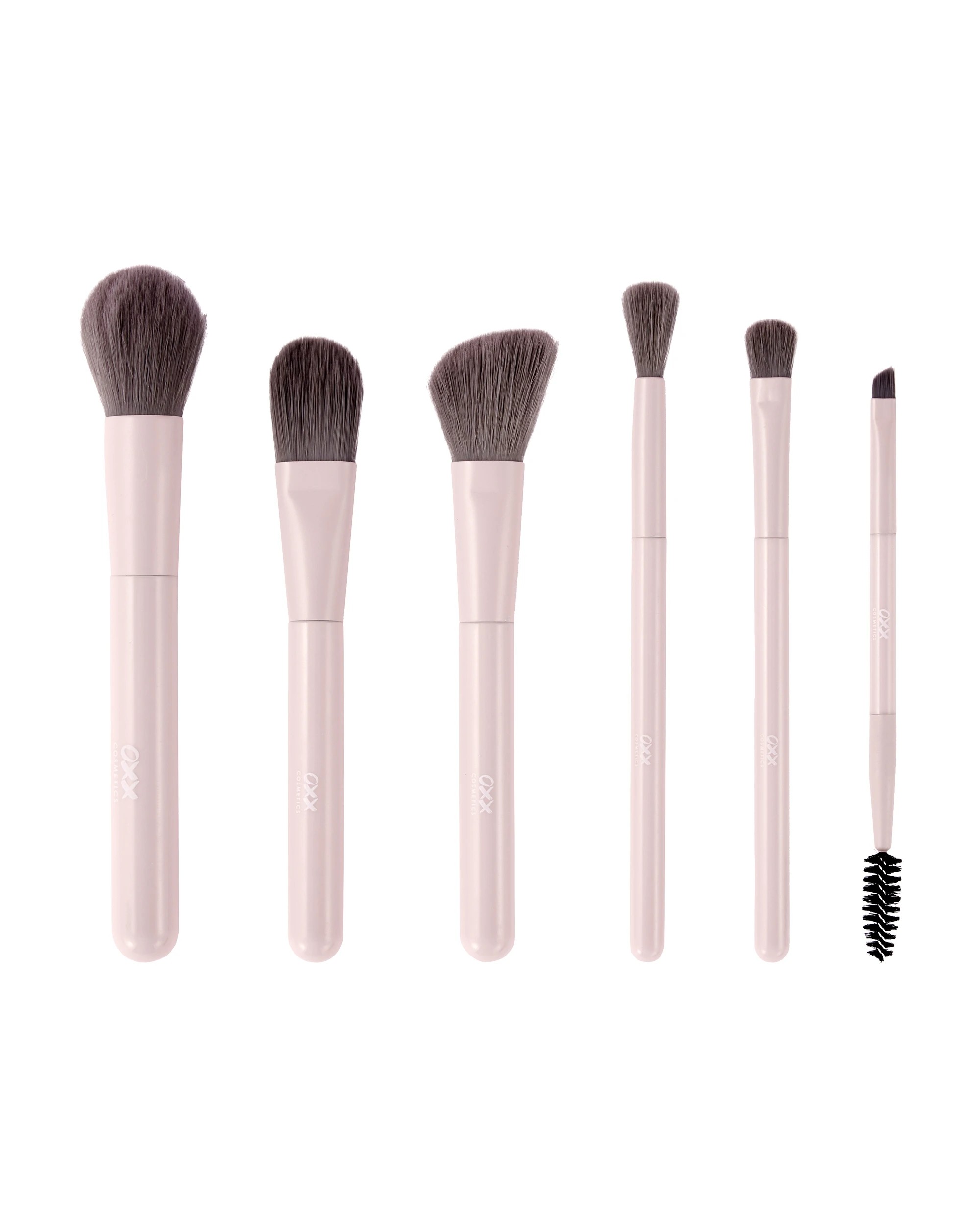 3 OXX Cosmetics 7 Piece Face & Eye Makeup Brush Set with Bag, 3 of 5
