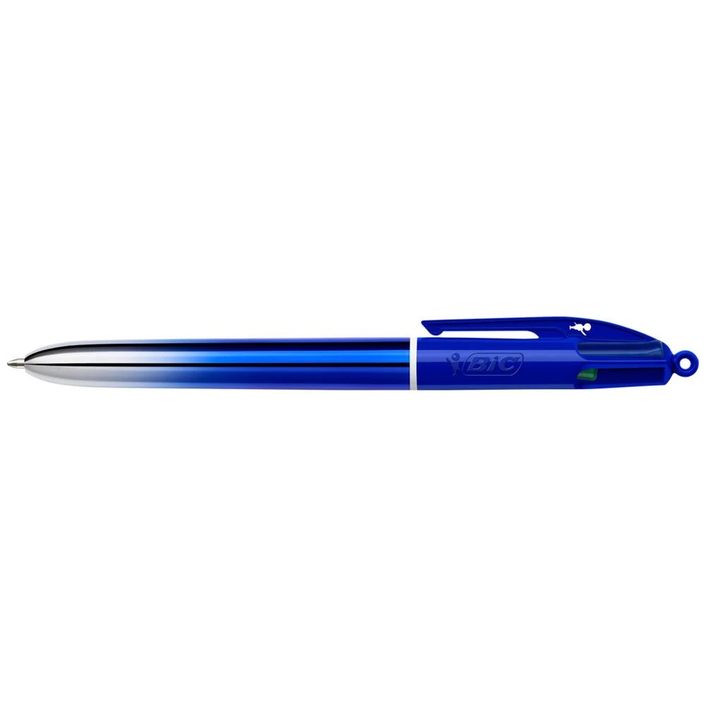 1 Bic 4-Colour Smooth Ballpoint Pen Blue, 1 of 4