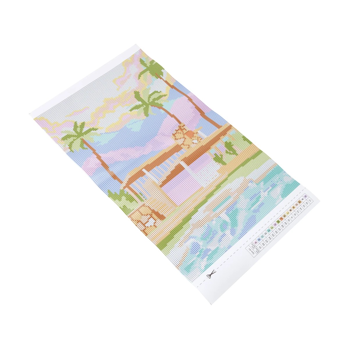 5 Sparkle Gem Art Wall Hanging Kit - House, 5 of 10