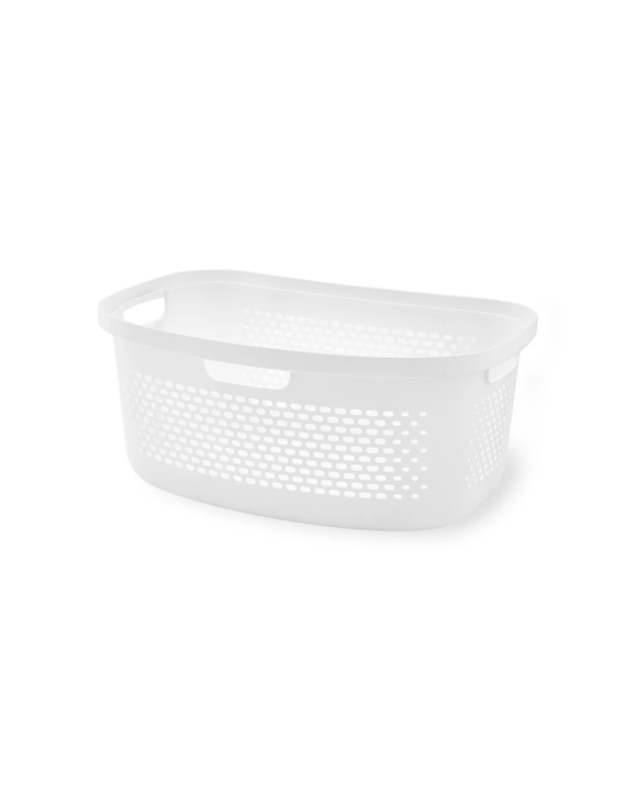 53L Gradient Laundry Basket - White