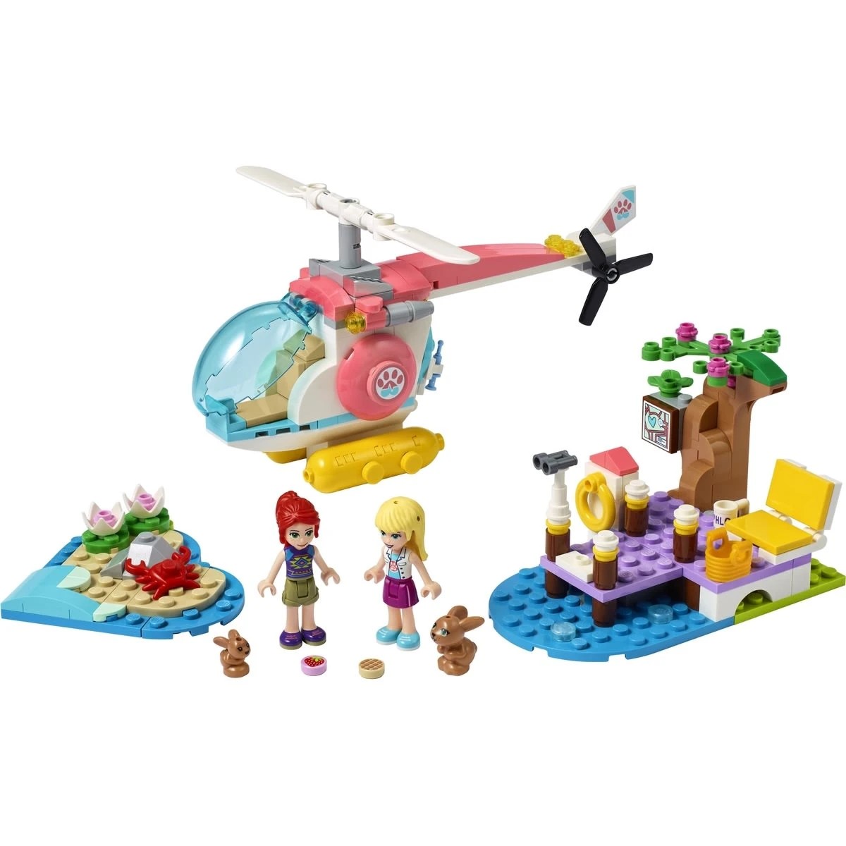3 LEGO Friends Vet Clinic Rescue Helicopter 41692, 3 of 11