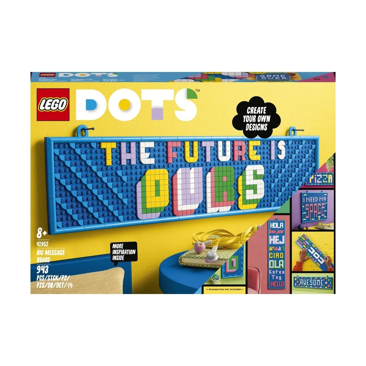 1 LEGO DOTS Big Message Board 41952, 1 of 10