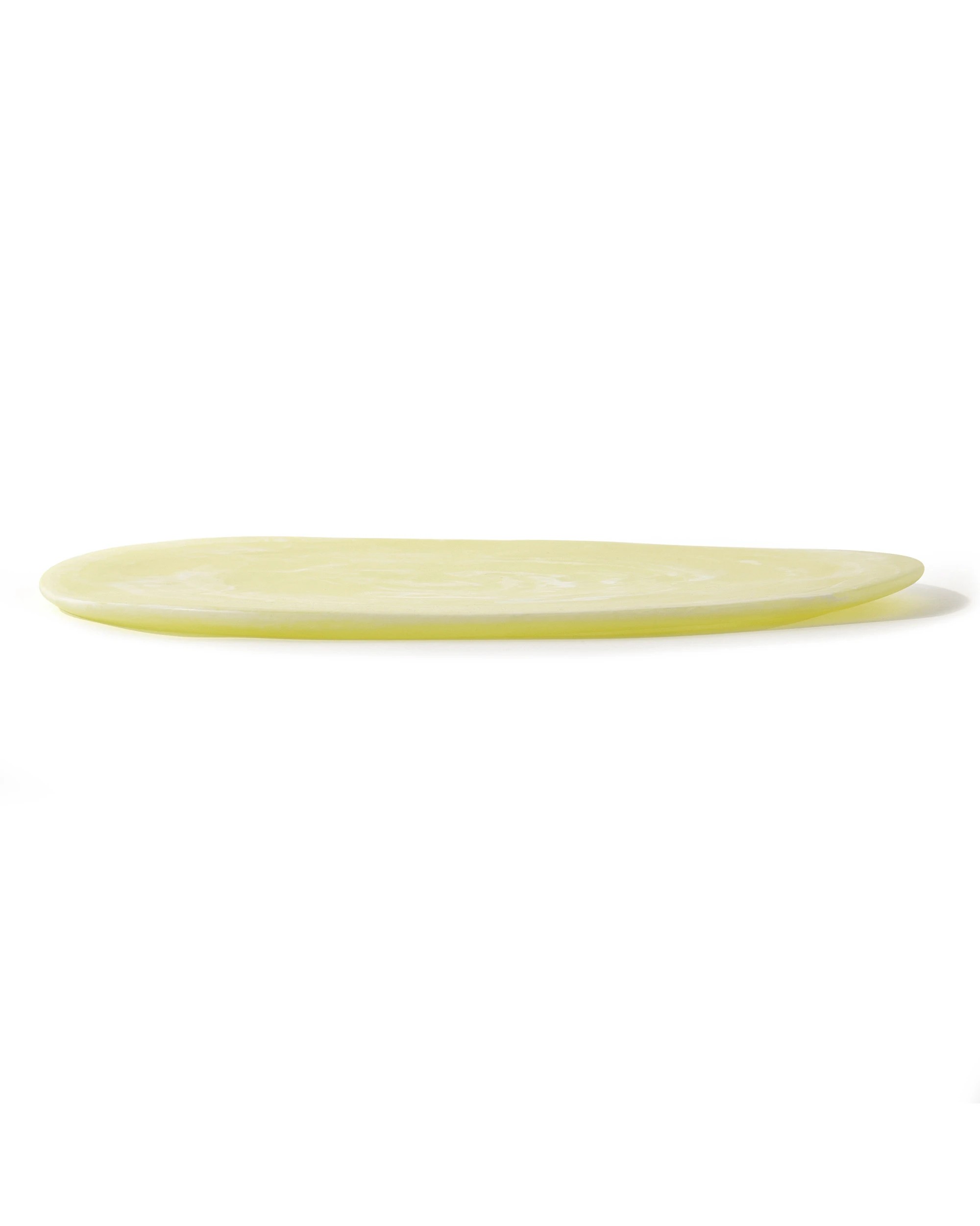 4 Cadence & Co. Chianti Resin Round Serving Platter 38x36cm - Lemon, 4 of 6