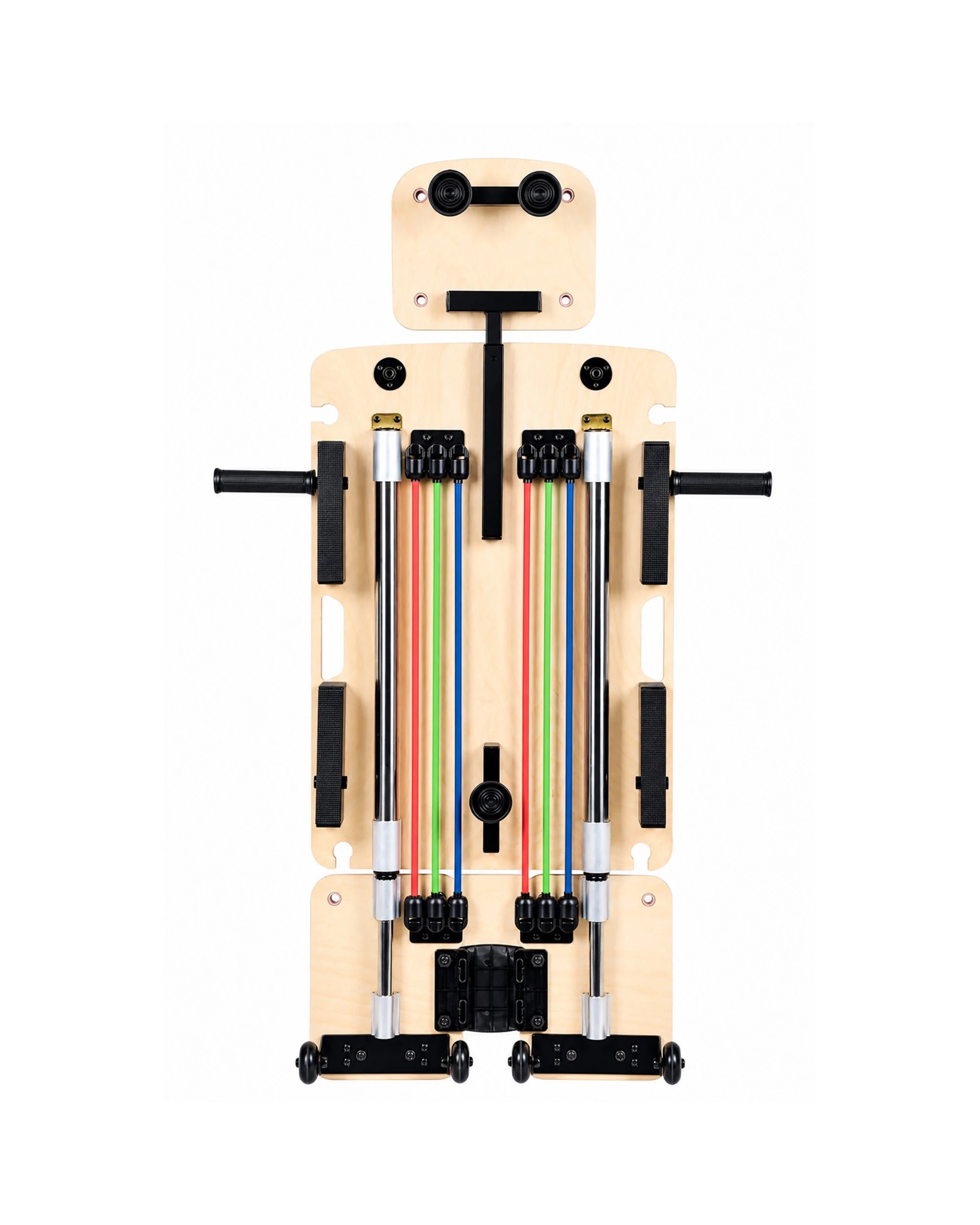 3 Advwin Pilates Reformer Board for Home Workout, Portable Birch Wood Pilates Board, Quick Assembly, 3 of 8