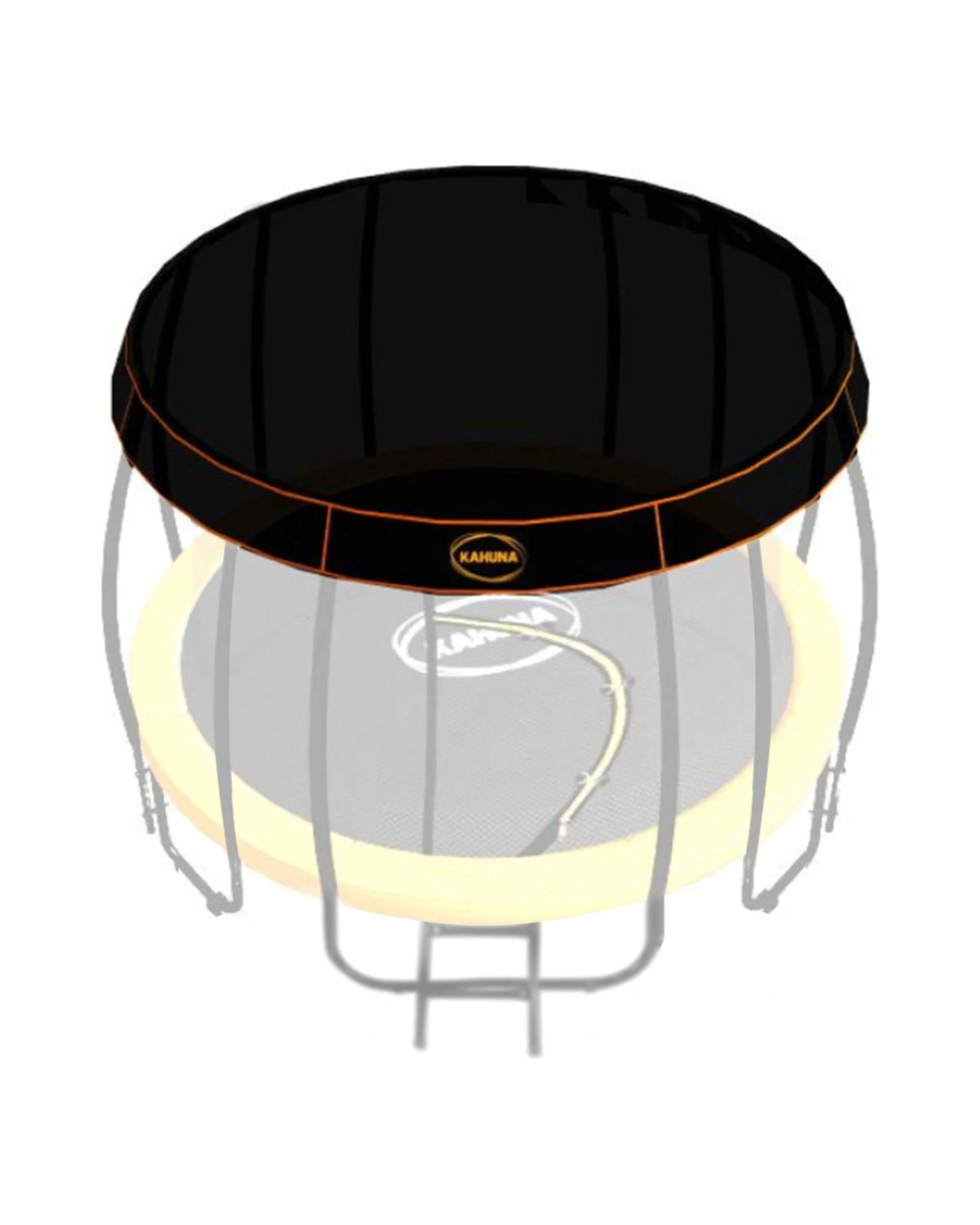 7 Kahuna Trampoline 12 ft with Roof - Orange, 7 of 9