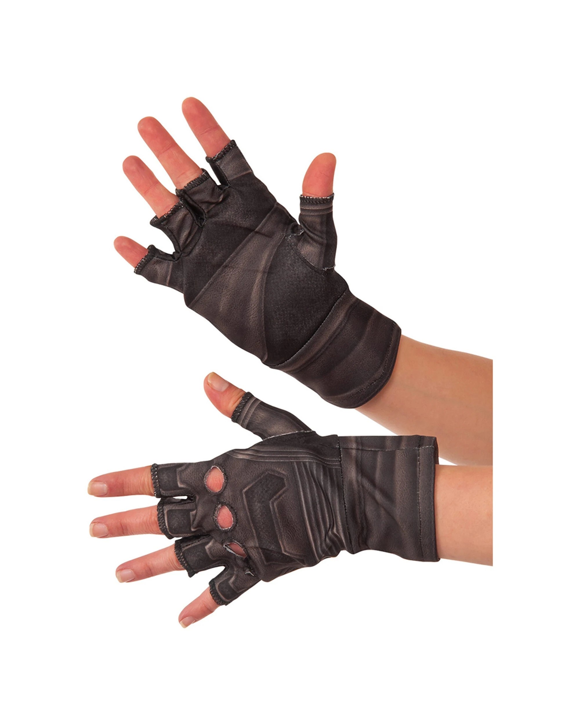 1 Marvel Captain America Fingerless Gloves Kids Costume Accessory - Multi, 1 of 2