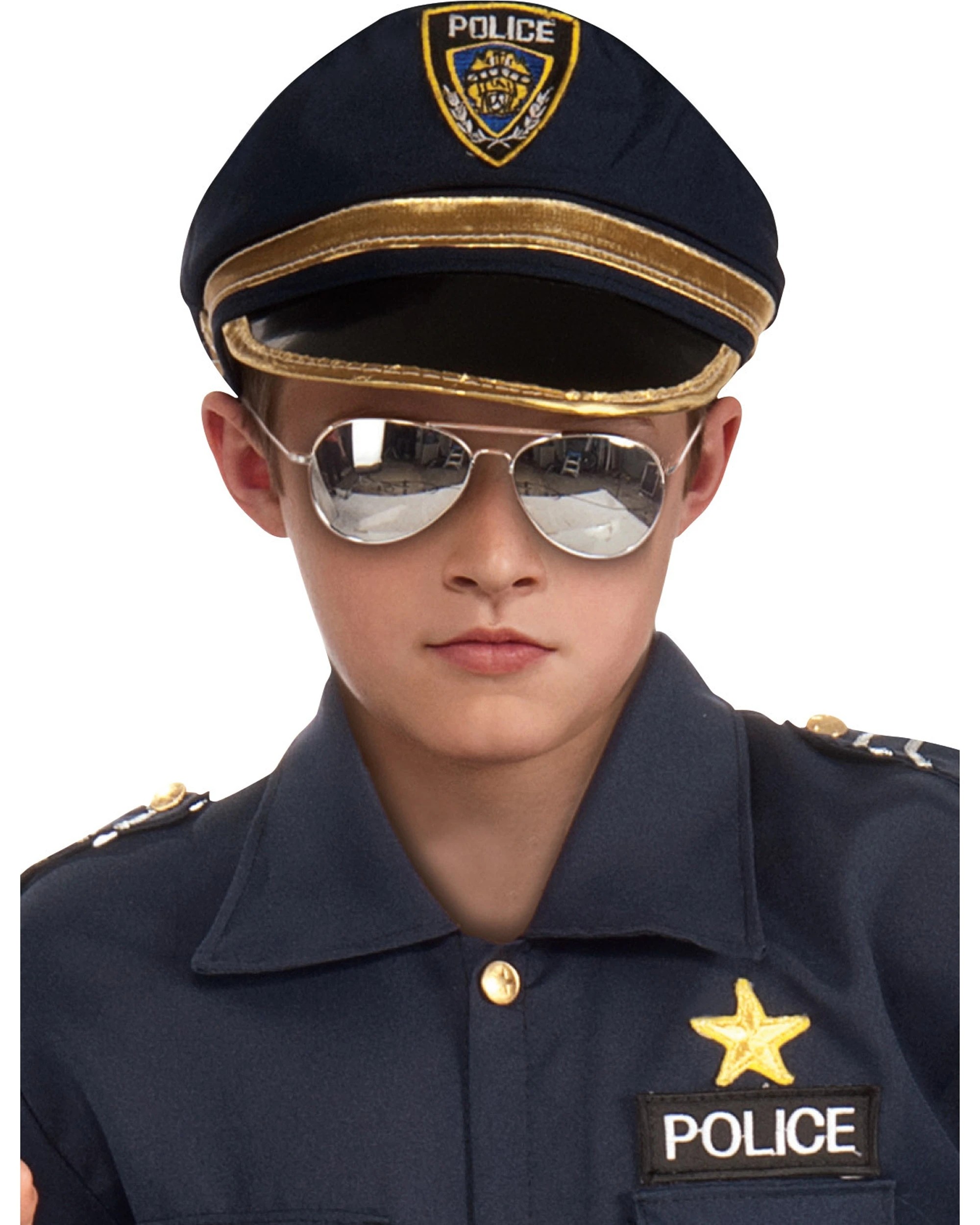3 Rubies Police Officer Accessory Kit Boys Dress Up Costume Size M - Multi, 3 of 3