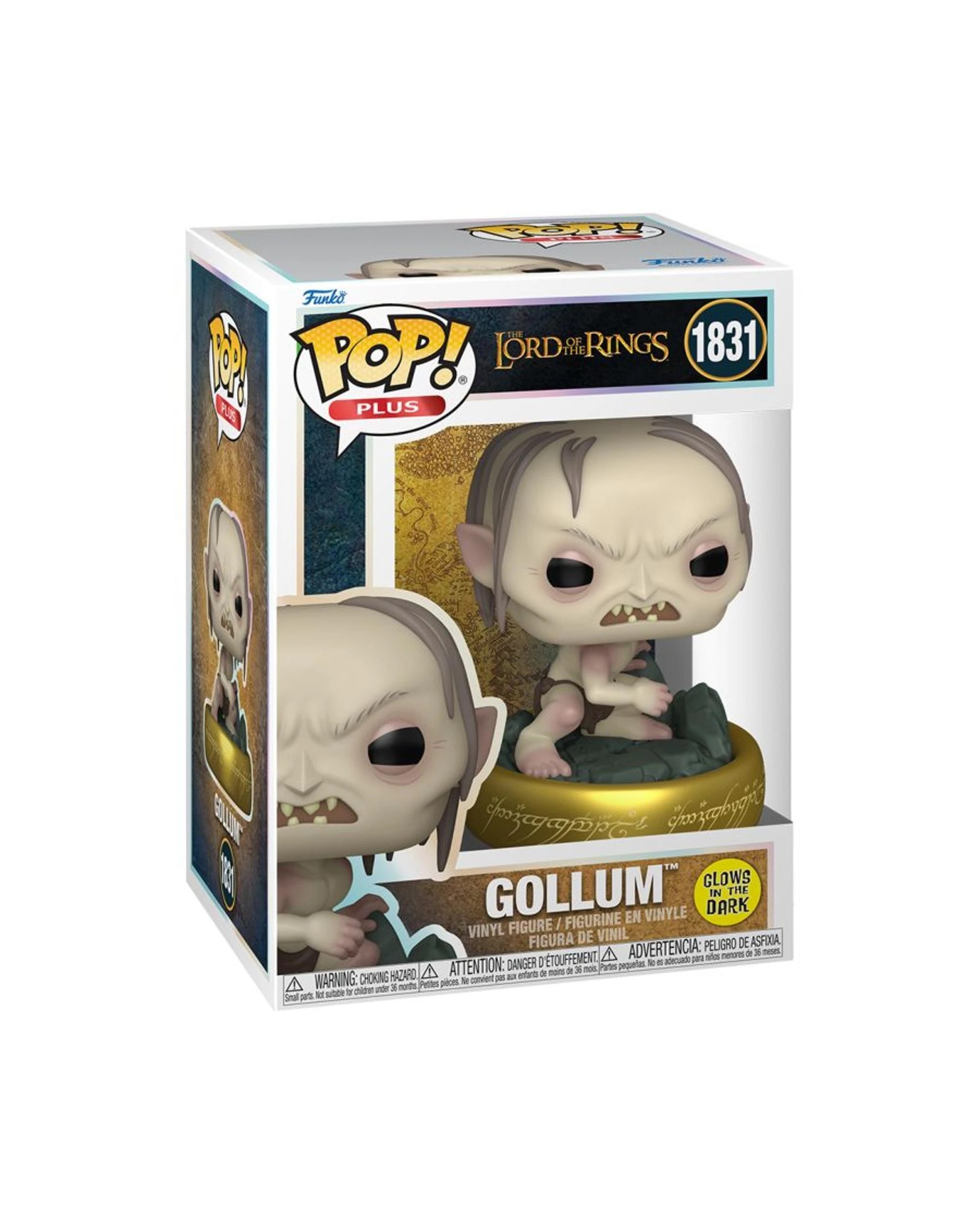 4 The Lord of the Rings Gollum Glow POP! Plus Funko POP! Vinyl, 4 of 4