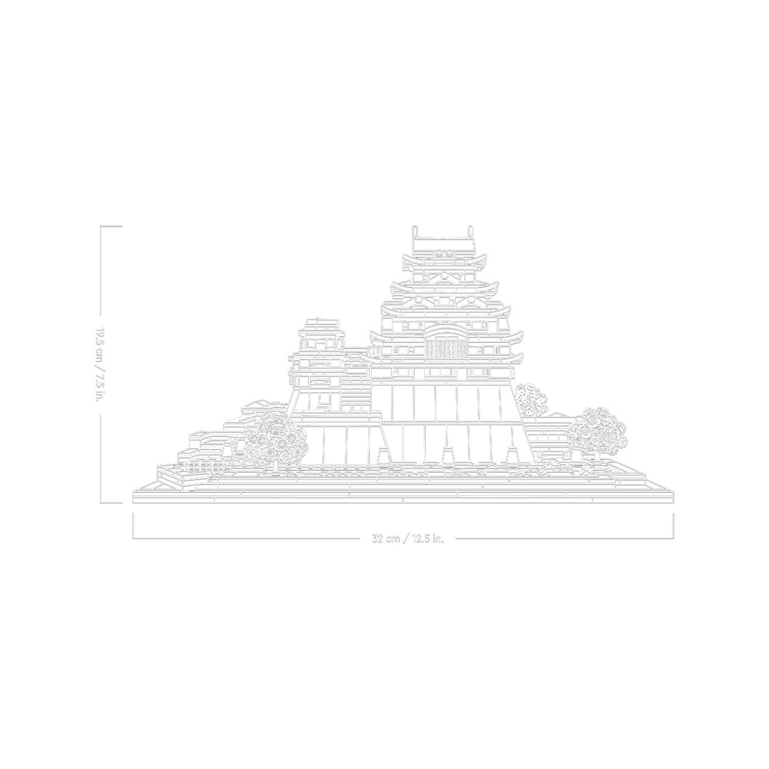 10 The LEGO Group LEGO Architecture Himeji Castle - 21060, 10 of 10
