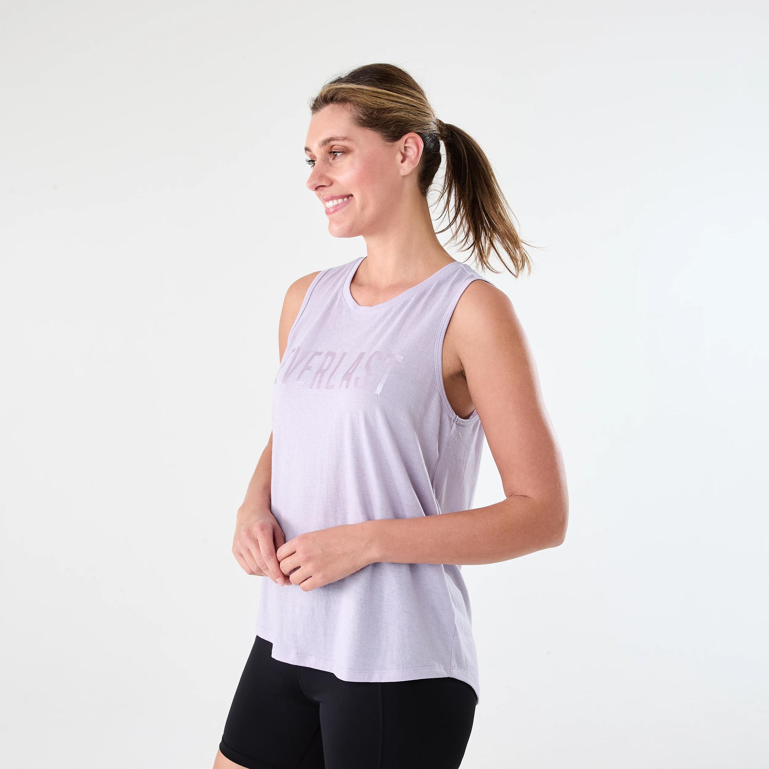 2 Everlast Womens Keyhole Tank EVERLAST SIMPLE LOGO GAL LILAC, 2 of 6