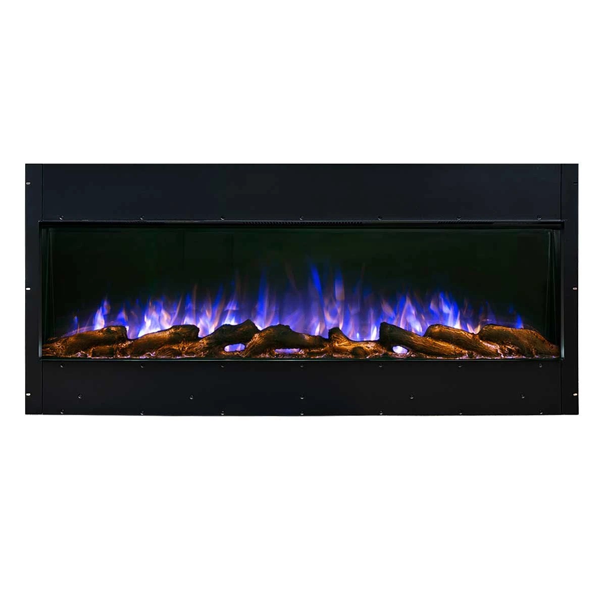 4 Moda Living Aristo 50 inch Electric Fireplace - Frameless - Black, 4 of 10