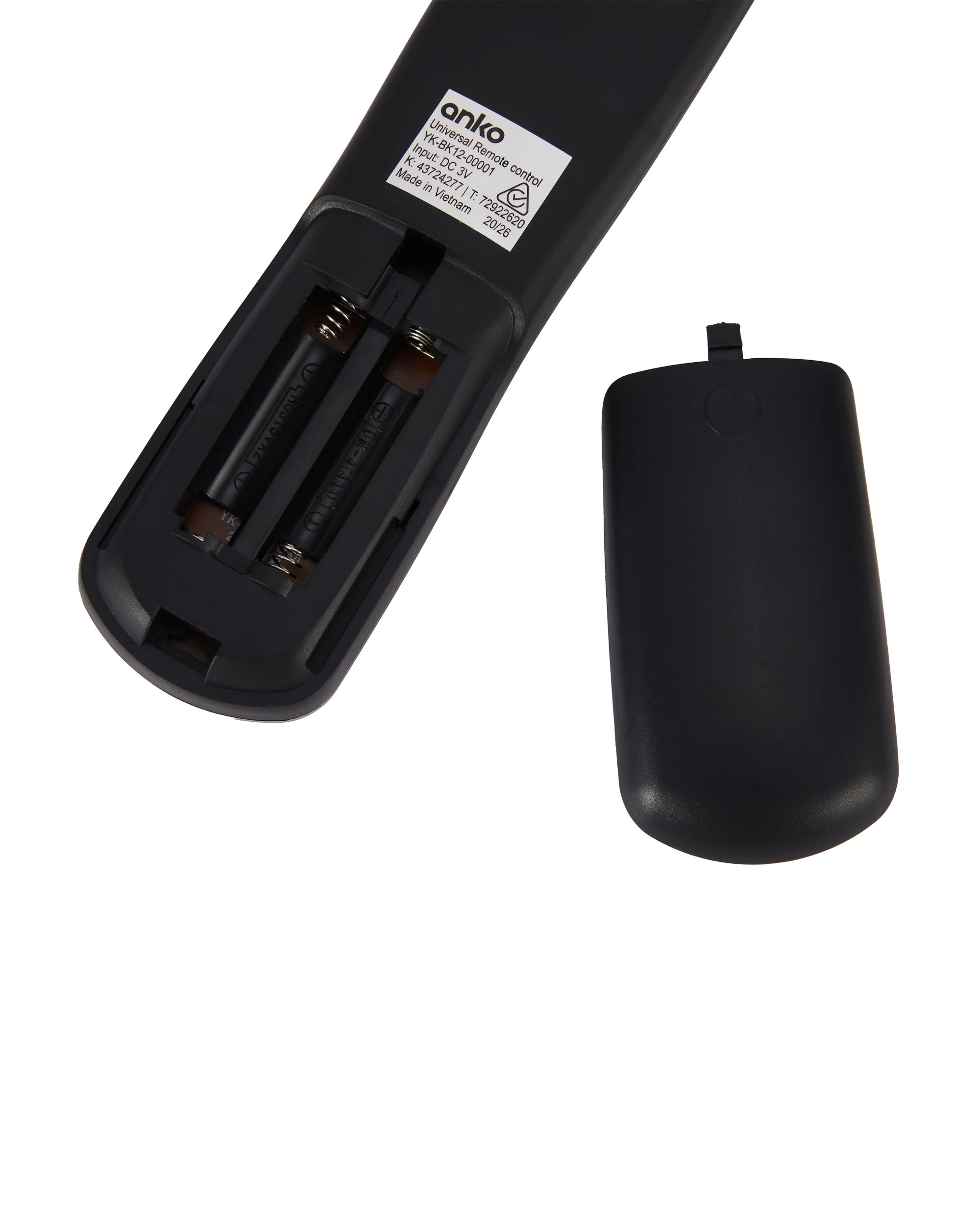 5 Universal Remote Control - Black, 5 of 7