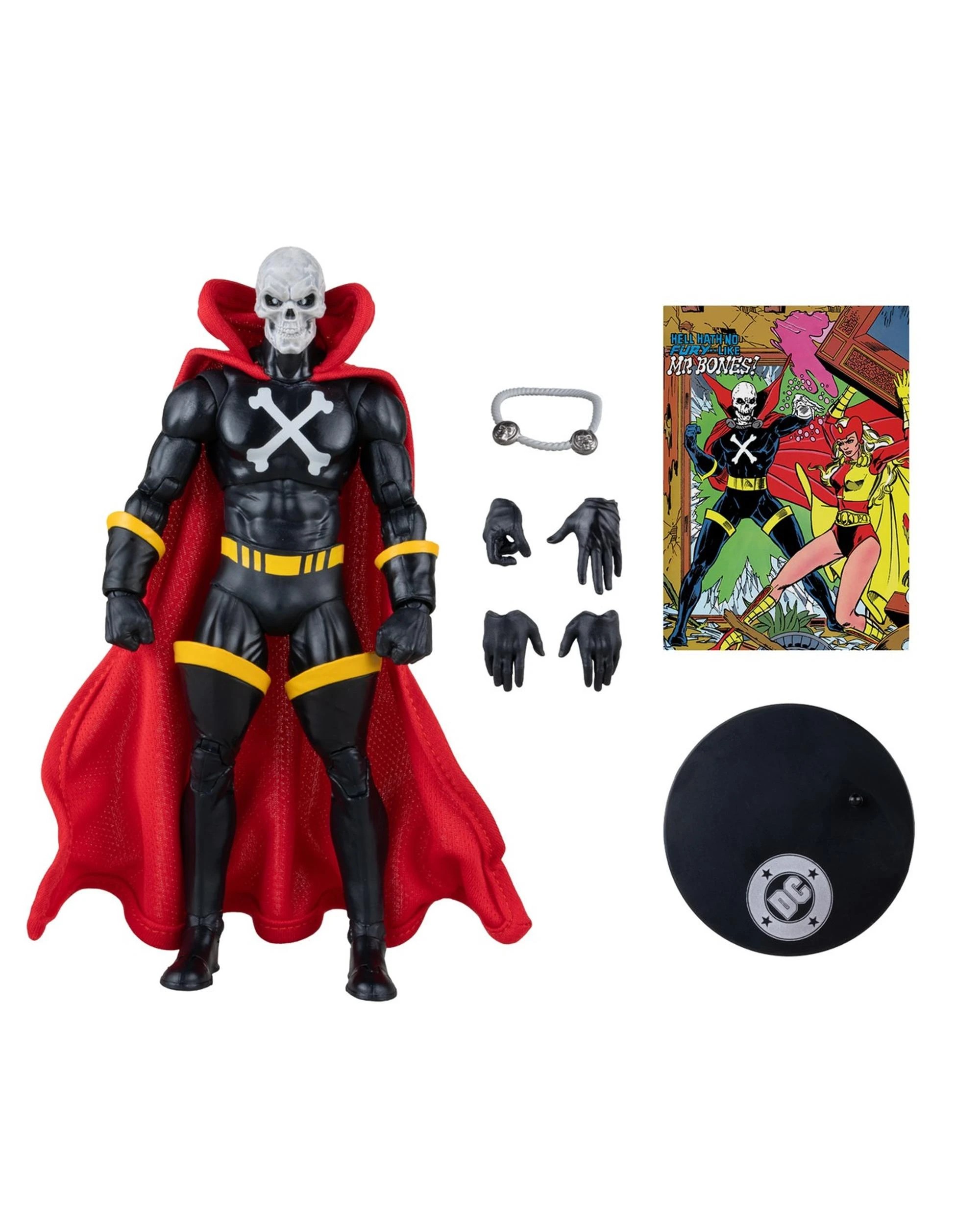 6 McFarlane Toys DC Direct Gold Label Infinity Inc. #16 Mr. Bones 7 inch Action Figure, 6 of 10