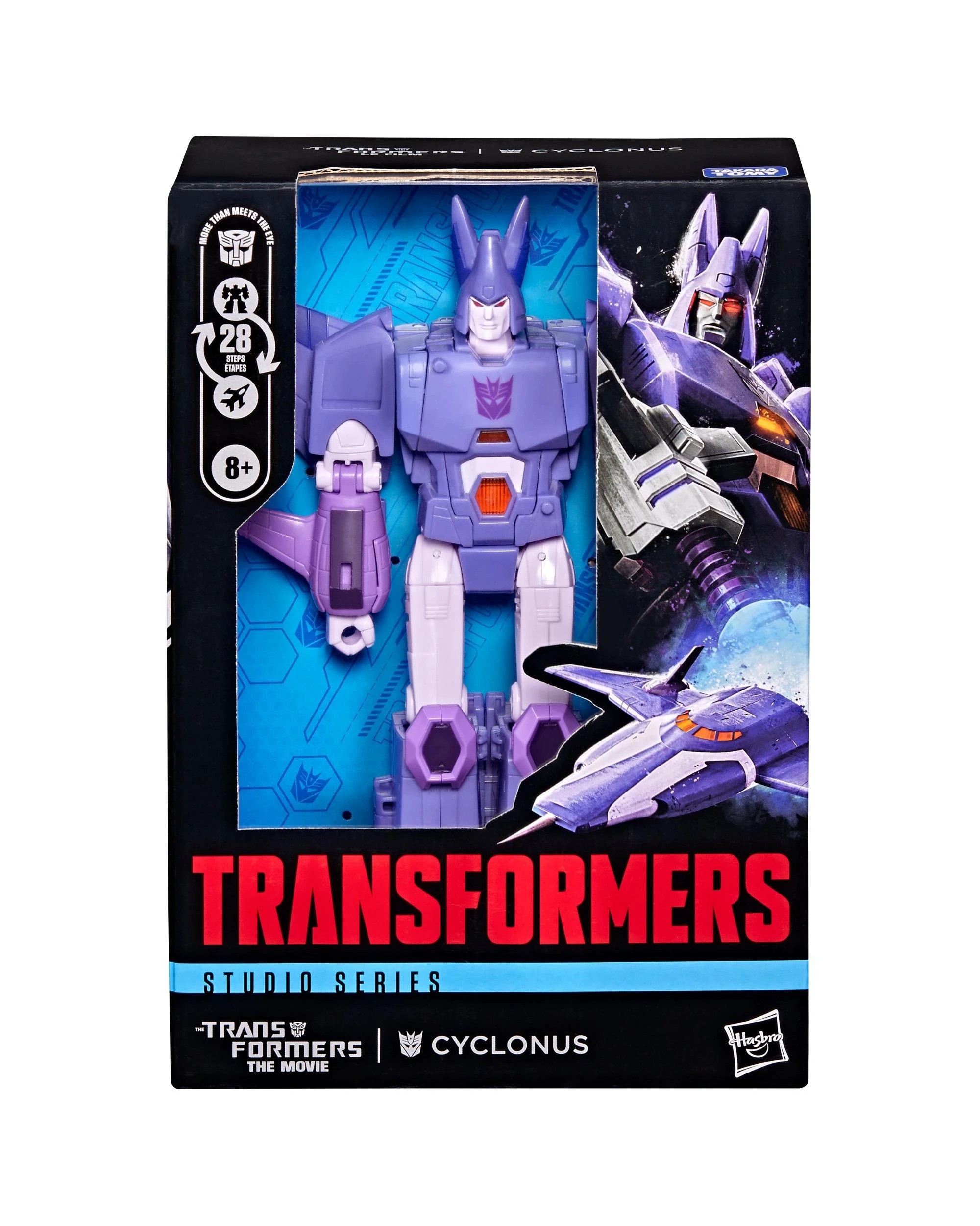 5 Transformers Studio Series Voyager Class The Transformers: The Movie Cyclonus Action Figure, 5 of 6