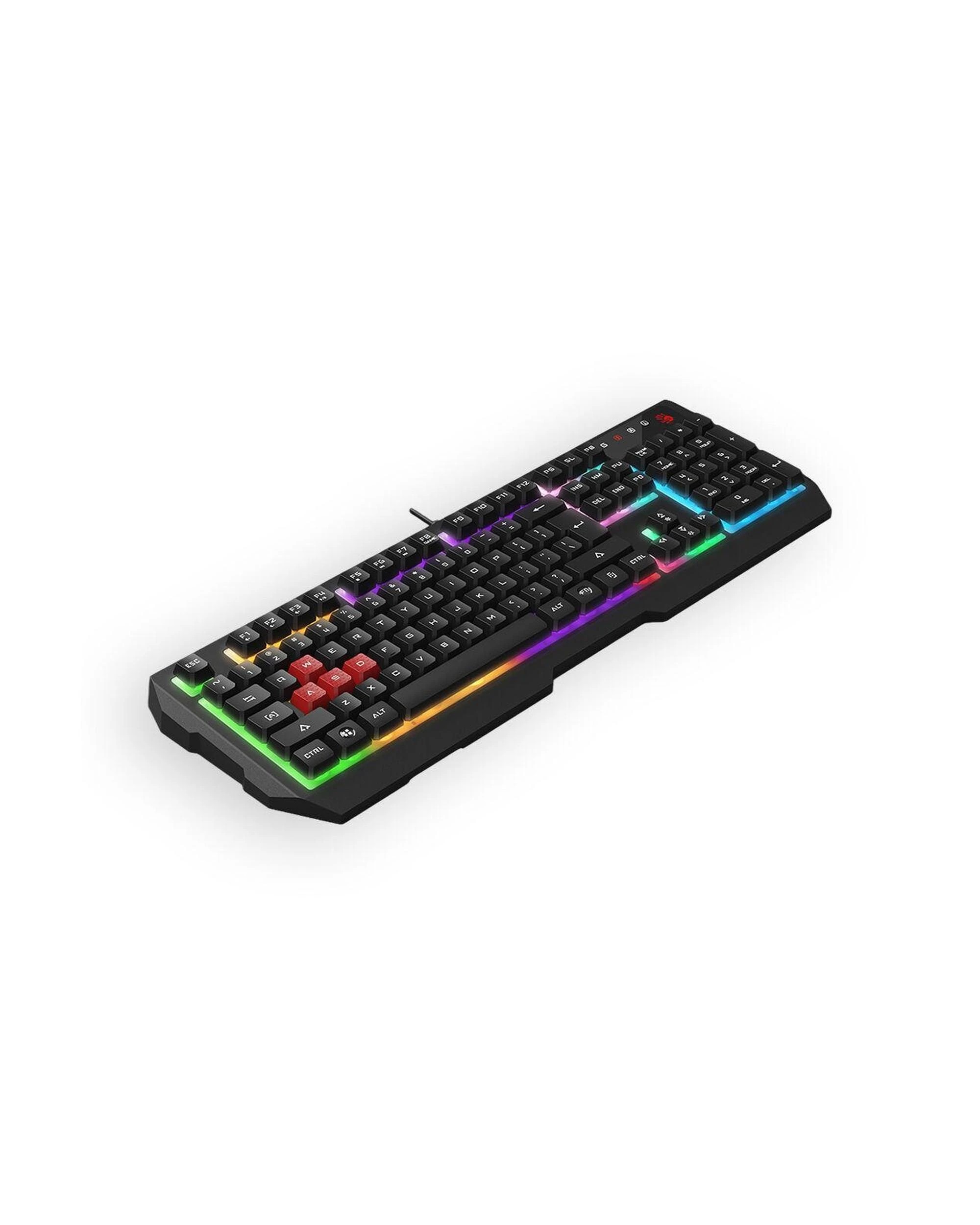 3 Bloody B315N Black USB Wired FullSize Neon Backlit Gaming Keyboard, 3 of 5