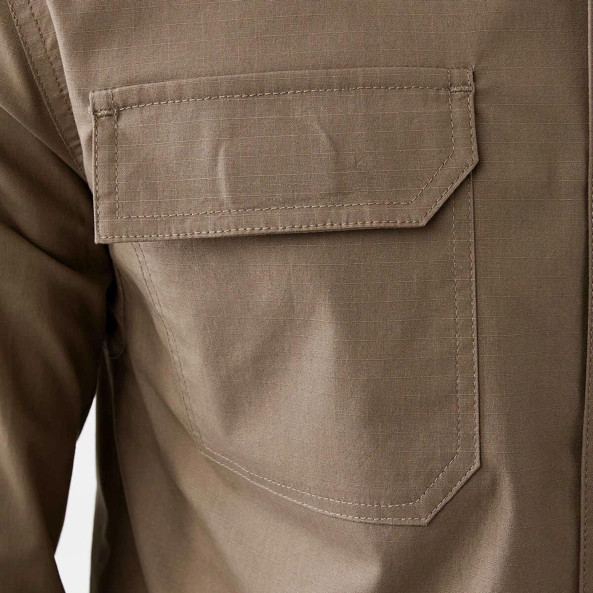 6 Workwear Long Sleeve Shirt Wet Sand, 6 of 8
