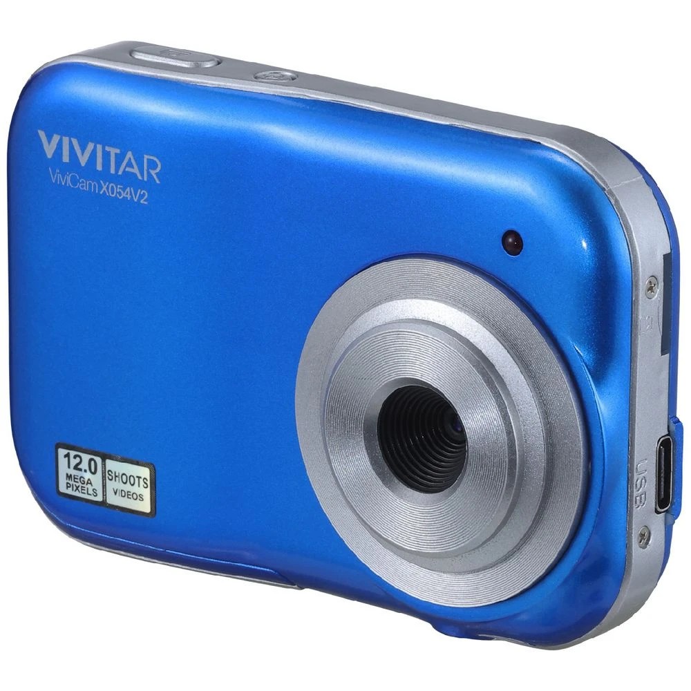4 Vivitar VX054v2 12.1MP Digital Camera Blue, 4 of 8