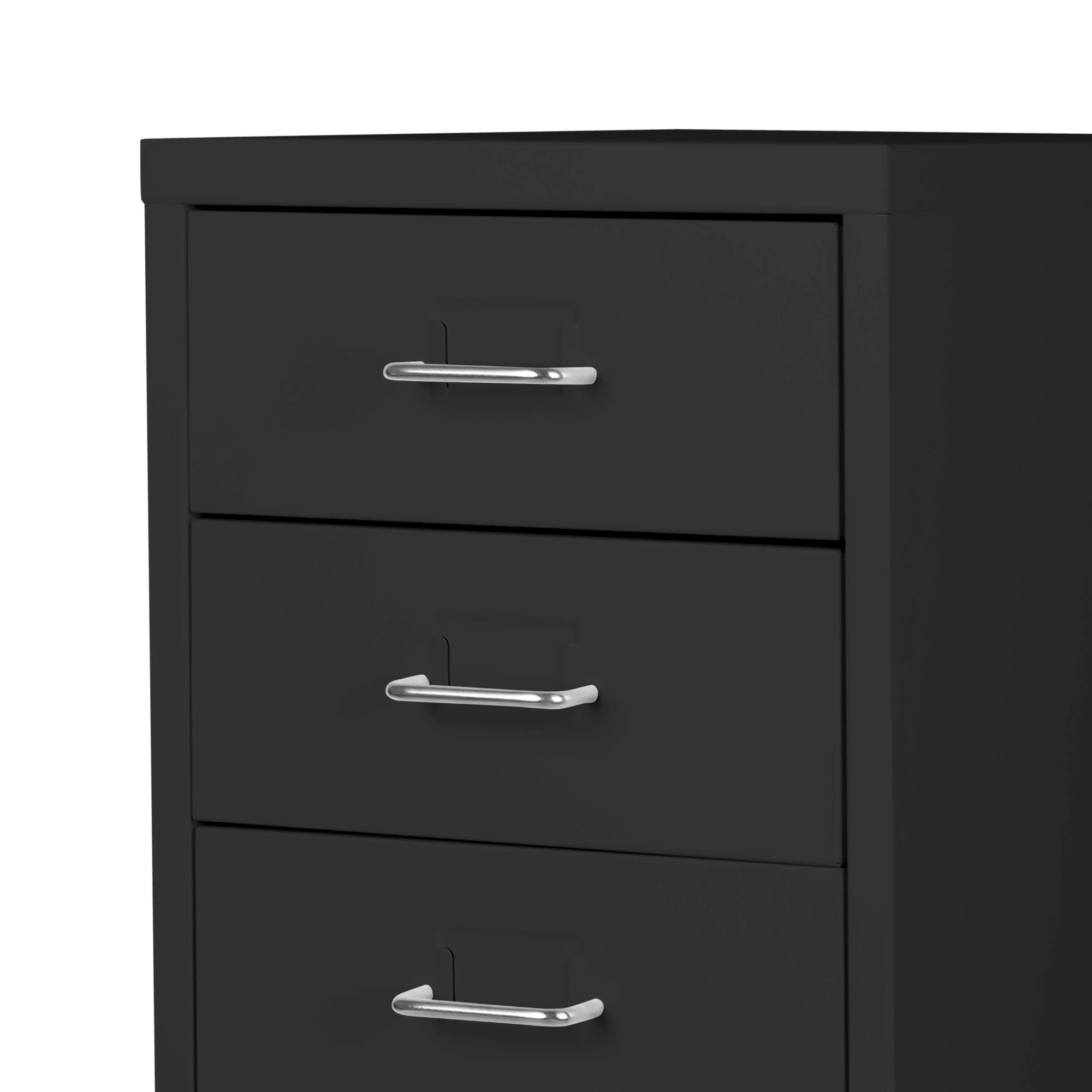 6 Levede 8 Drawer Office Cabinet - Black, 6 of 8