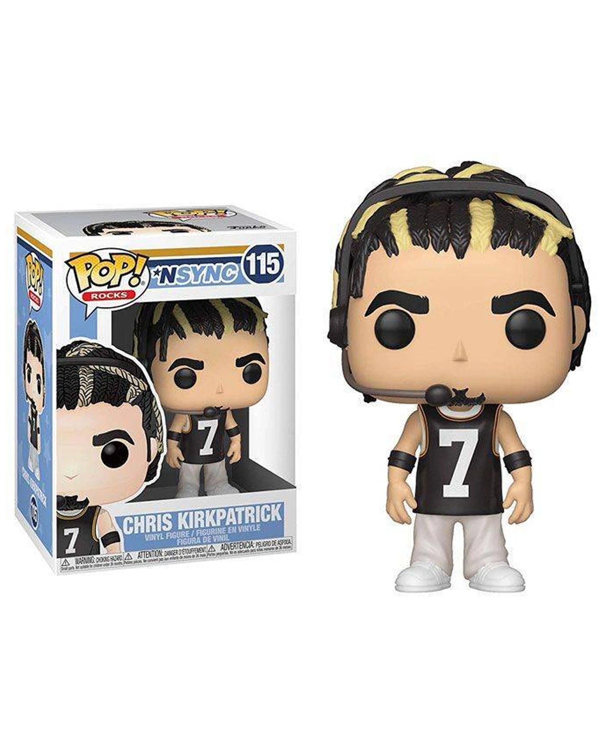 1 Pop Chris Kirkpatrick Pop Vinyl Action Figure NSYNC 10cm Collectible For Fans - Multi, 1 of 3
