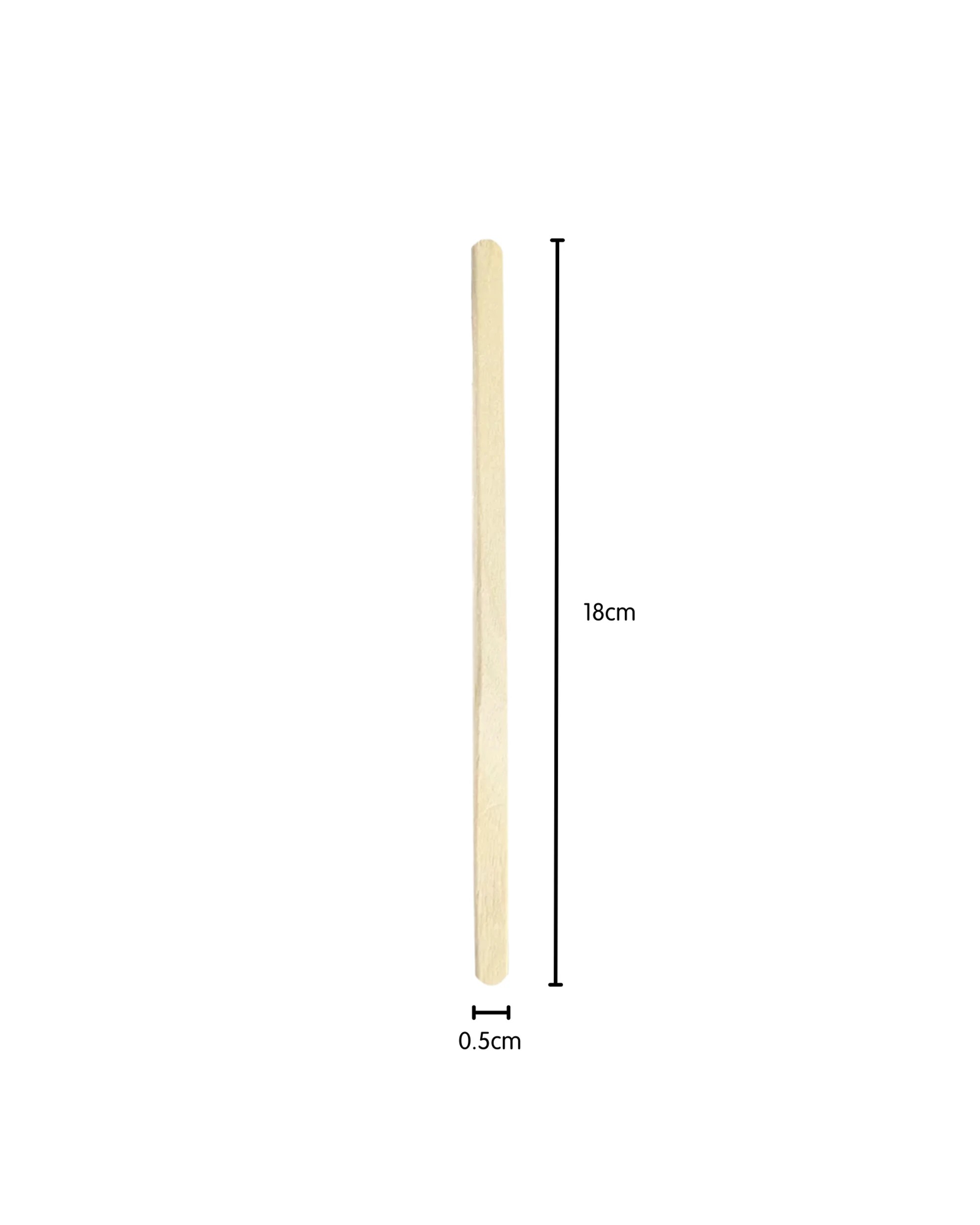 2 Party Maker Eco Bamboo Coffee Stirrers Pack of 100 - Natural, 2 of 3