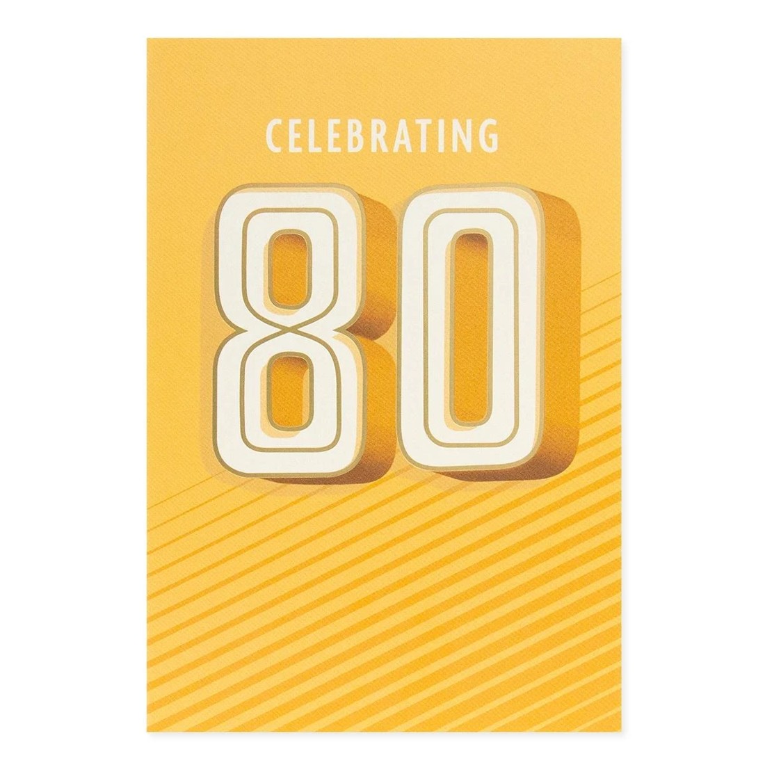 3 Connections from Hallmark 80th Birthday Card - Celebrating 80, 3 of 3