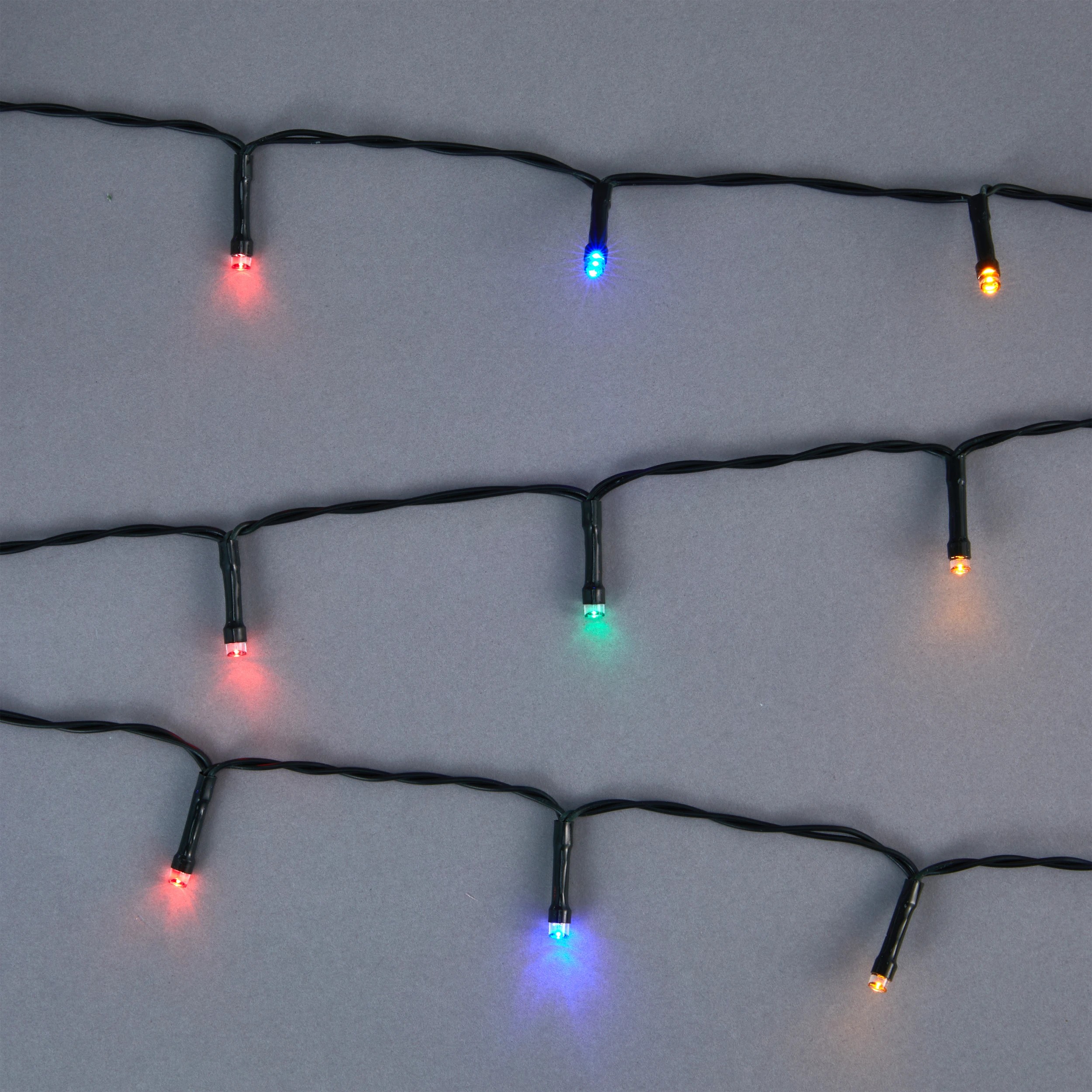 1 Solar Powered 200 LED Multi-Coloured Star String Lights, 1 of 7