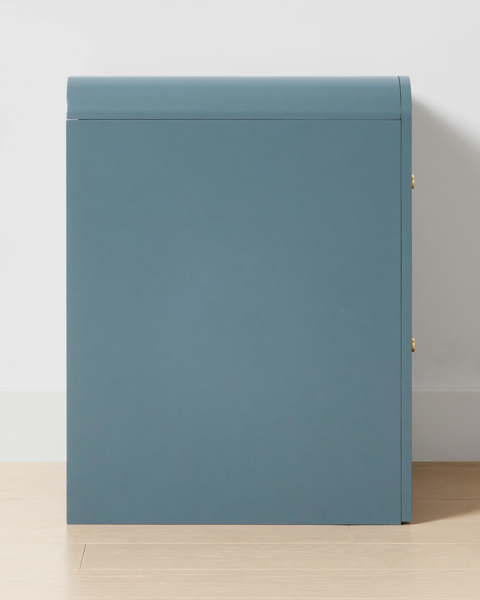 4 Luna 2 Drawer Bedside Table - Blue, 4 of 8