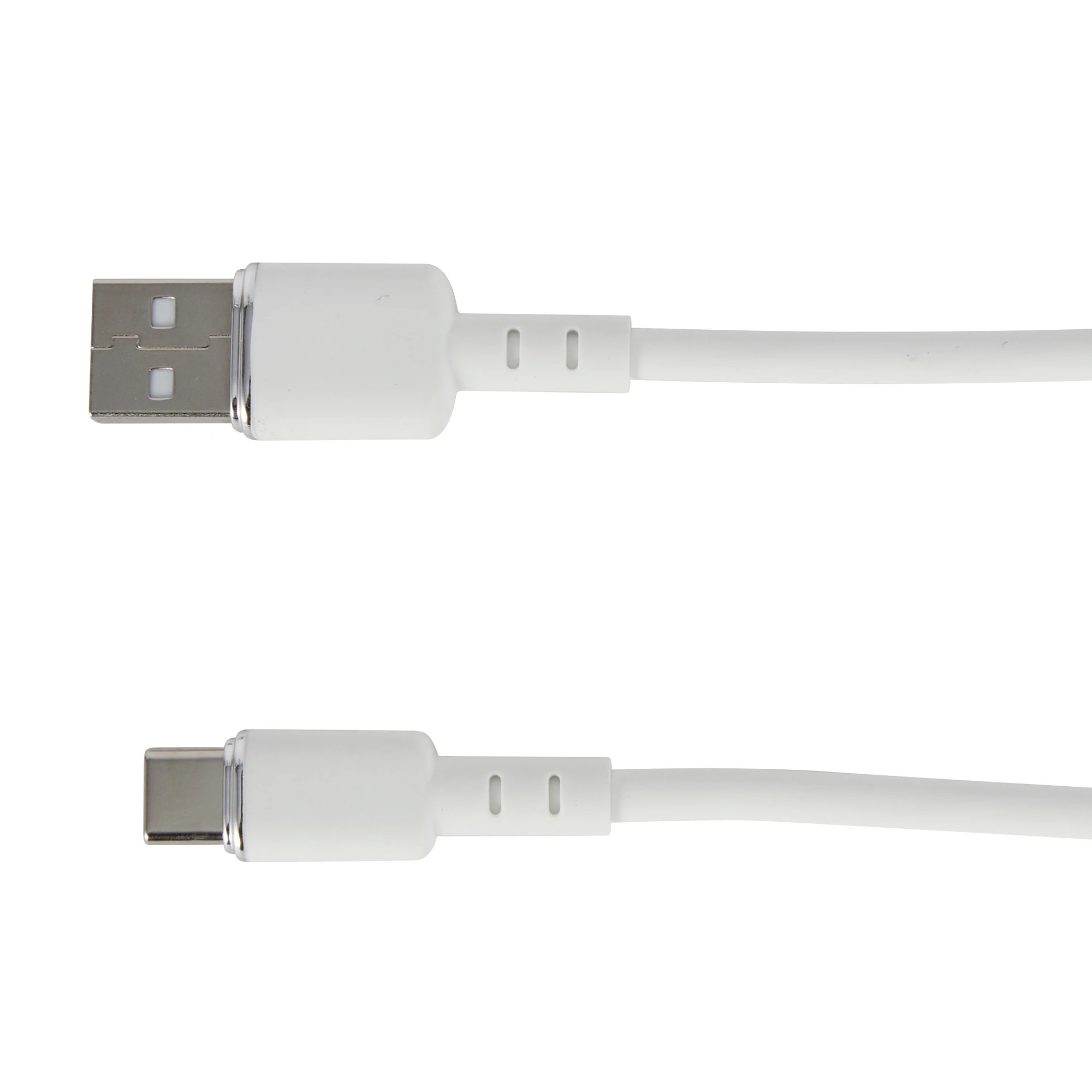 3 Wall USB Charger with USB-A to USB-C - White, 3 of 7