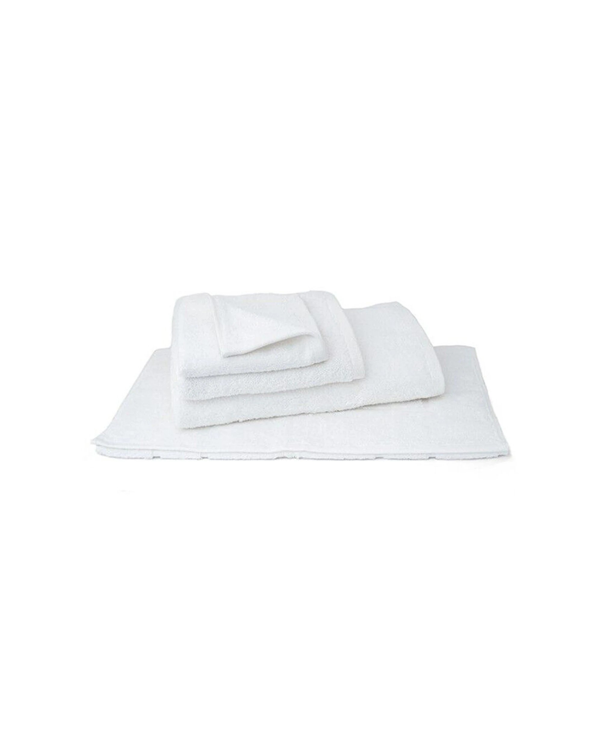 4 Jason Commercial Astor Bath Mat 50x80cm 100 Percent Terry Cotton - White, 4 of 4