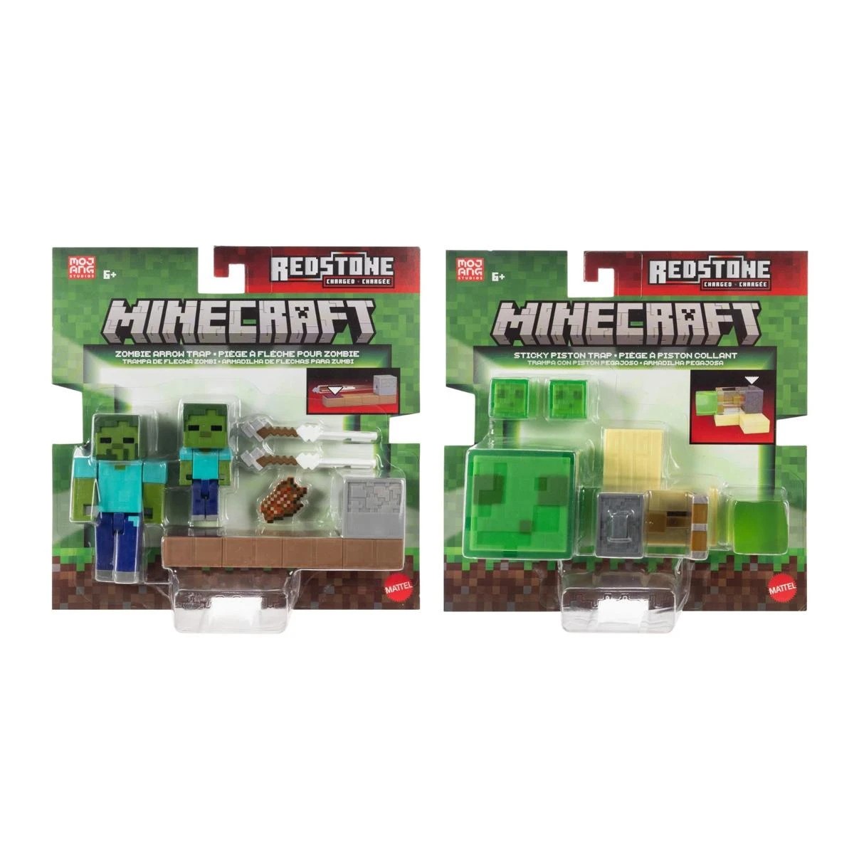 1 Minecraft Redstone Charged Action Figure and Mechanism Set - Assorted, 1 of 7