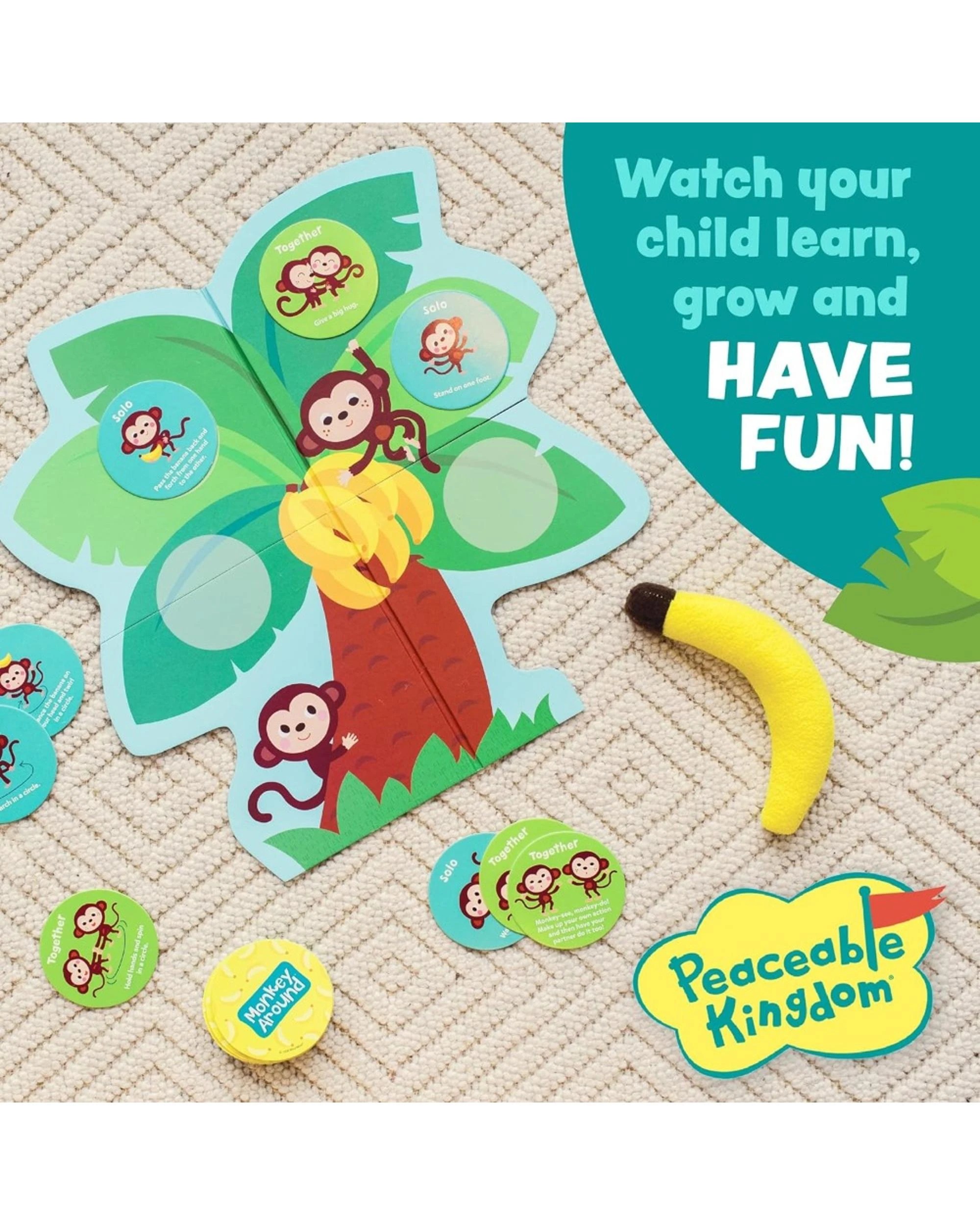 3 Monkey Around Board Game, 3 of 7