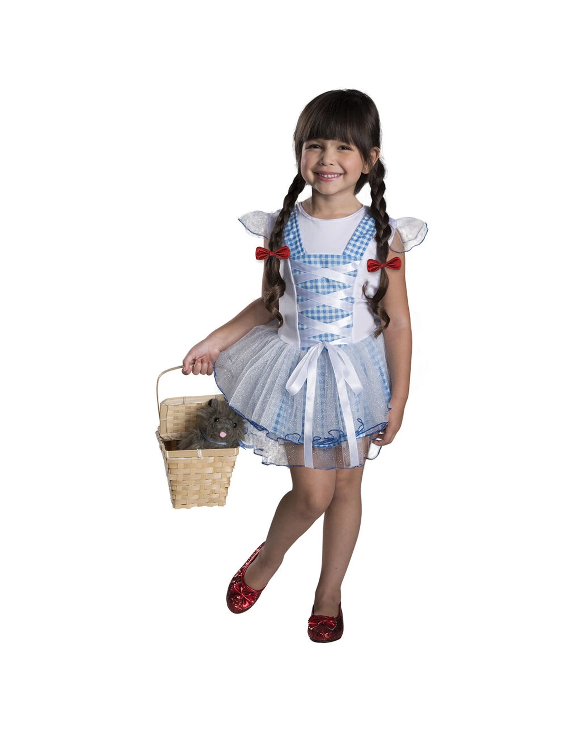 1 The Wizard Of Oz Dorothy Tutu Girls Dress Up Costume Size Toddler - Multi, 1 of 1