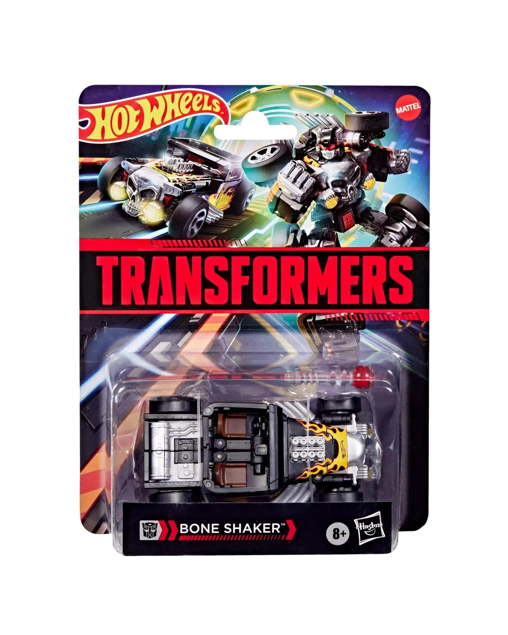 4 Transformers Collaborative Hot Wheels x Transformers Bone Shaker Action Figure, 4 of 10